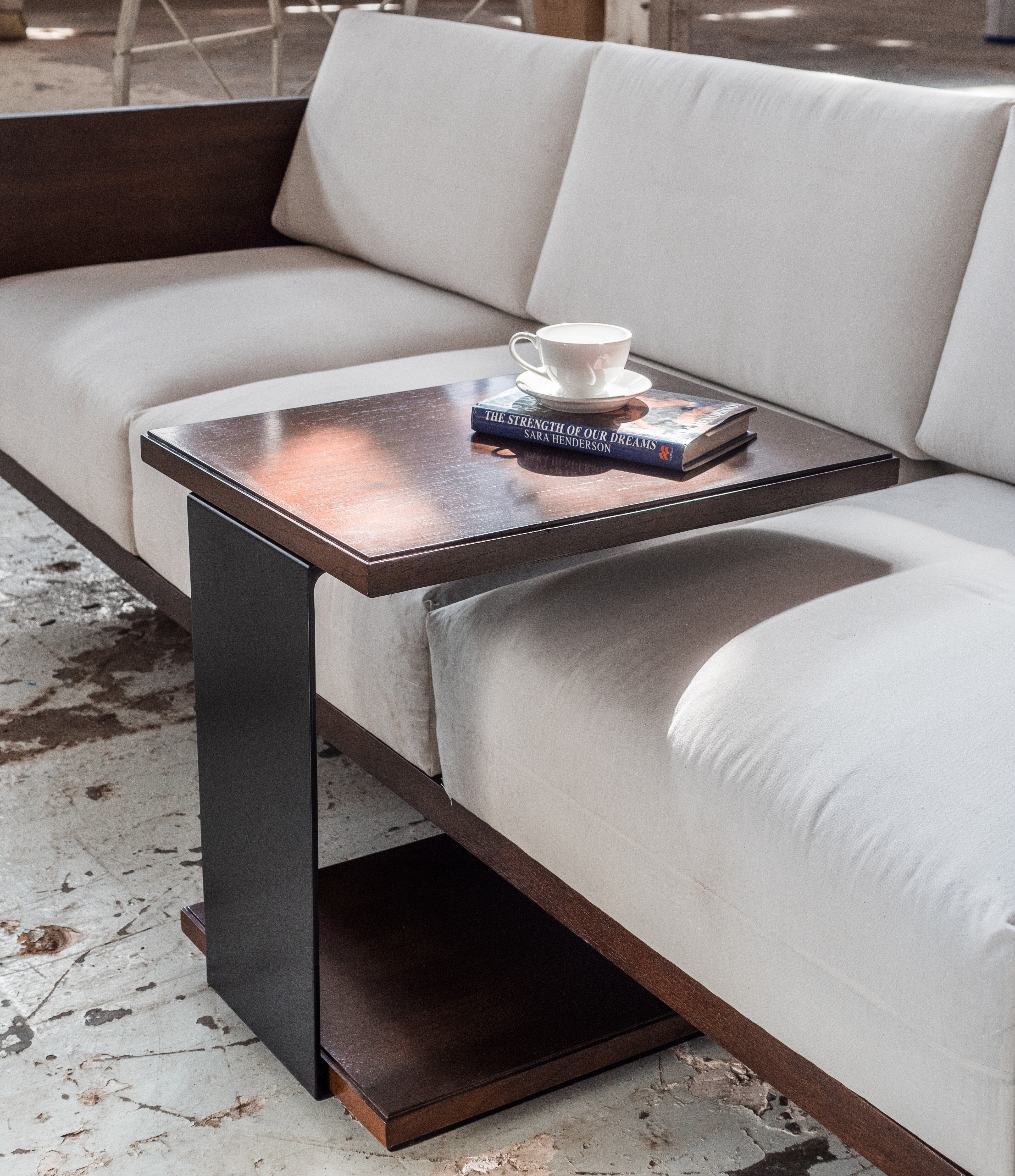 Ballerine Slide Table - Rectangle Mahogany Coffee Table - Larkwood Furniture
