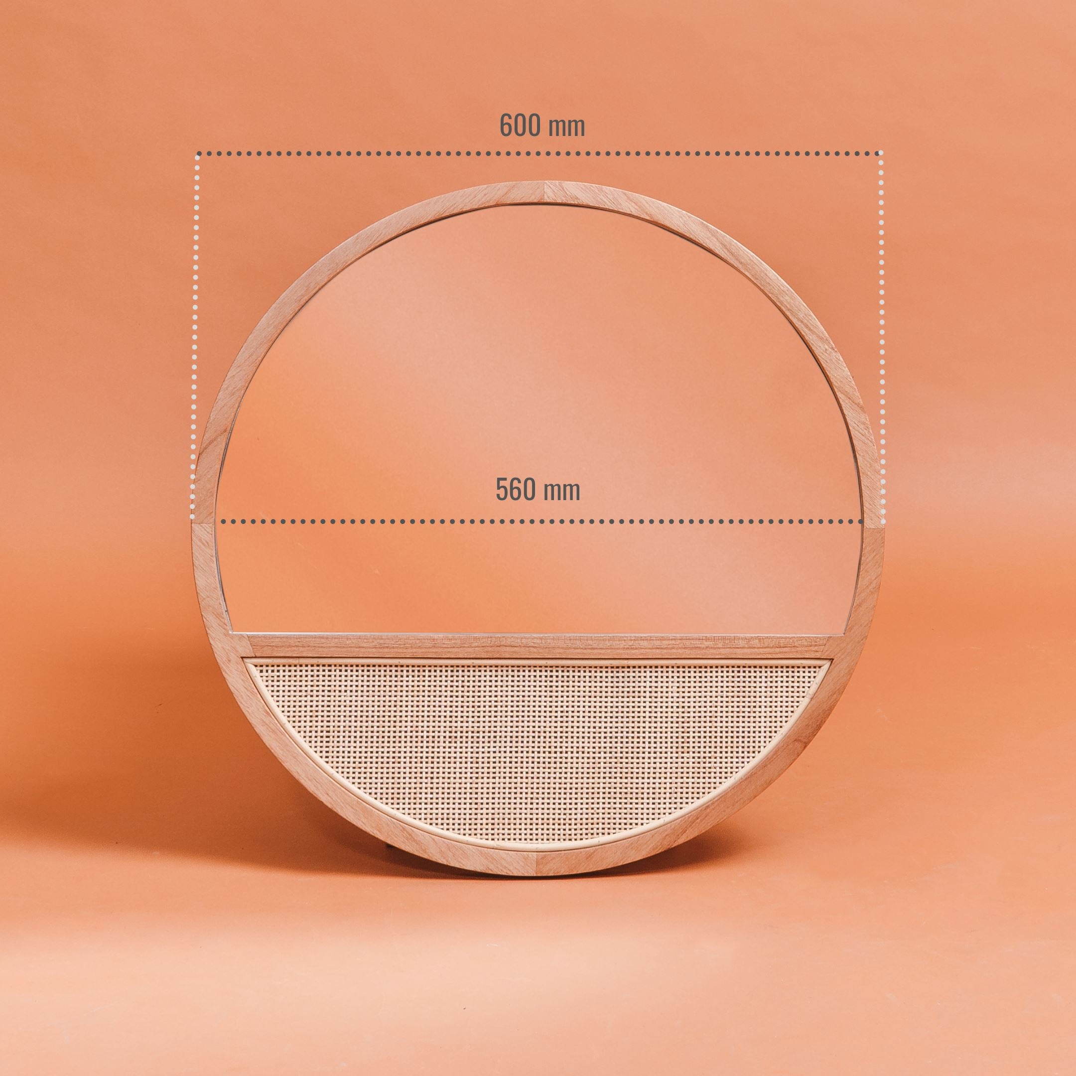 Bobbi Wall Mirror - Wall Mirror - Larkwood Furniture