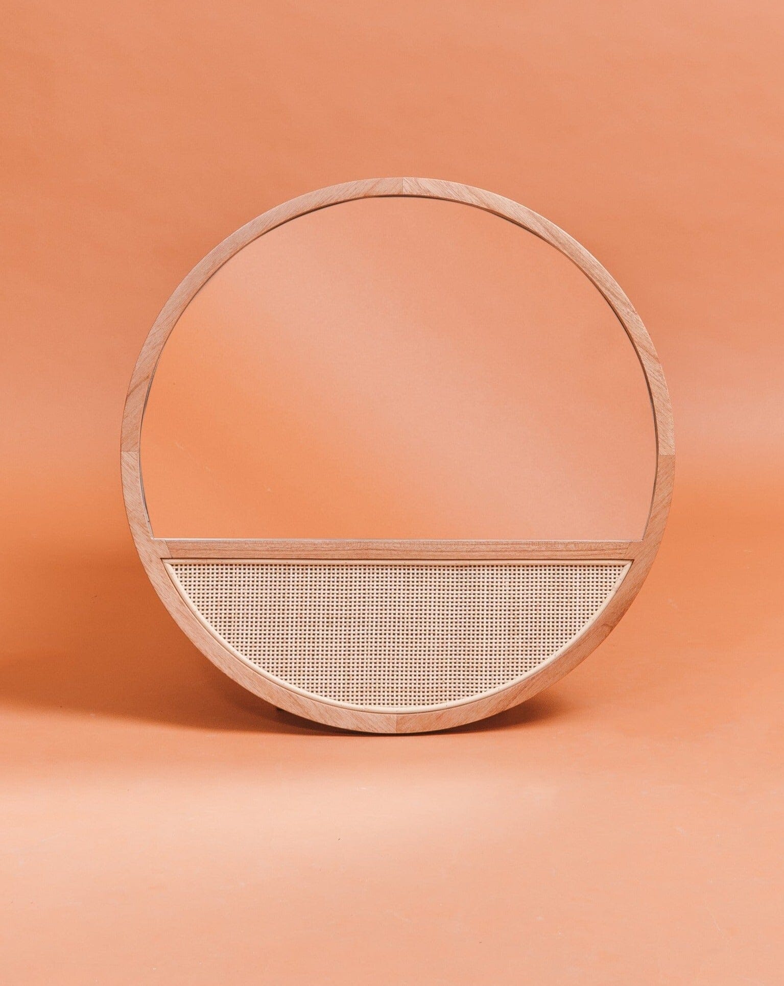 Bobbi Wall Mirror - Rattan Mirror - Larkwood Furniture