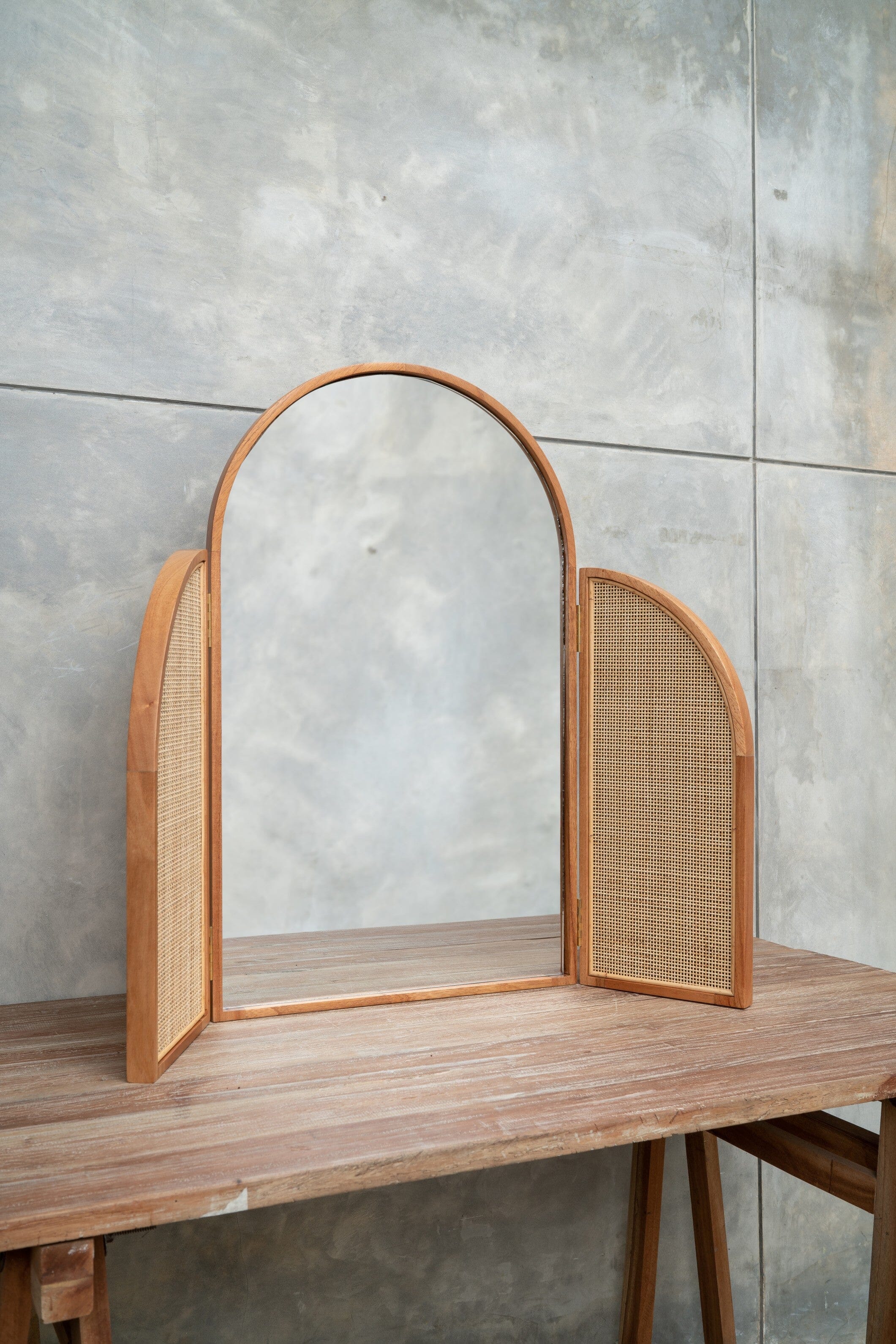 Bobette Dressing Table Mirror - Dressing Table With mirror - Larkwood Furniture