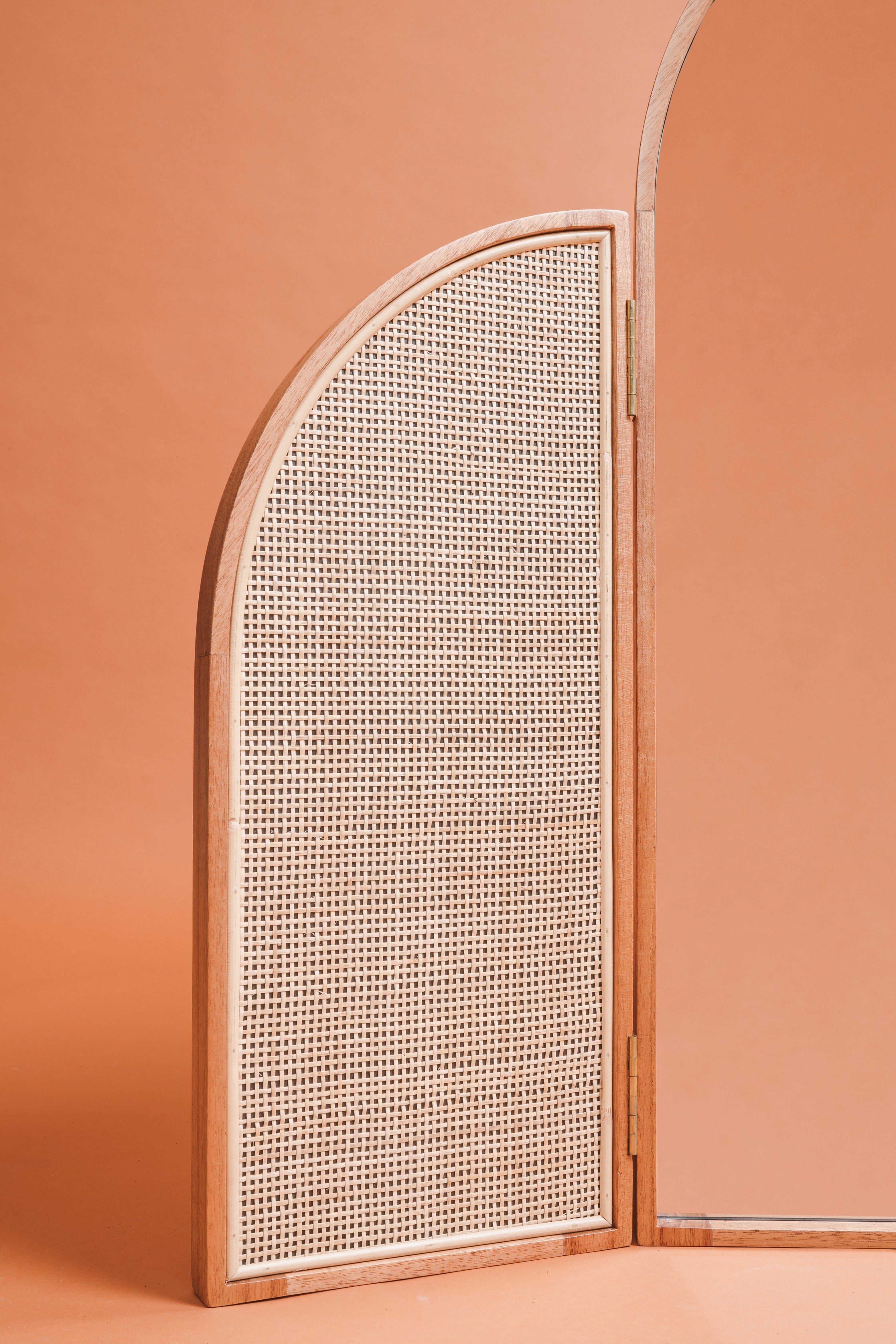Bobette Dressing Table Mirror - Rattan Furniture - Larkwood Furniture