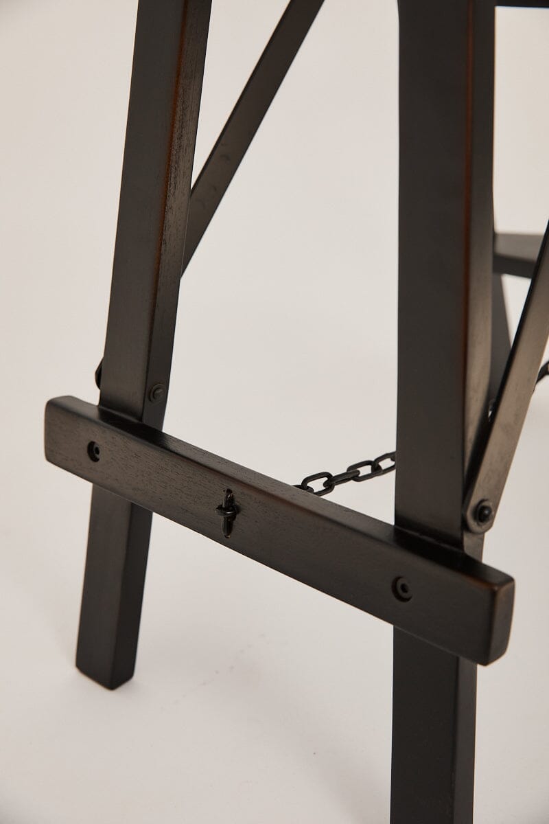 Bravo Step Ladder - Foldable Wooden Chair - Larkwood Furniture