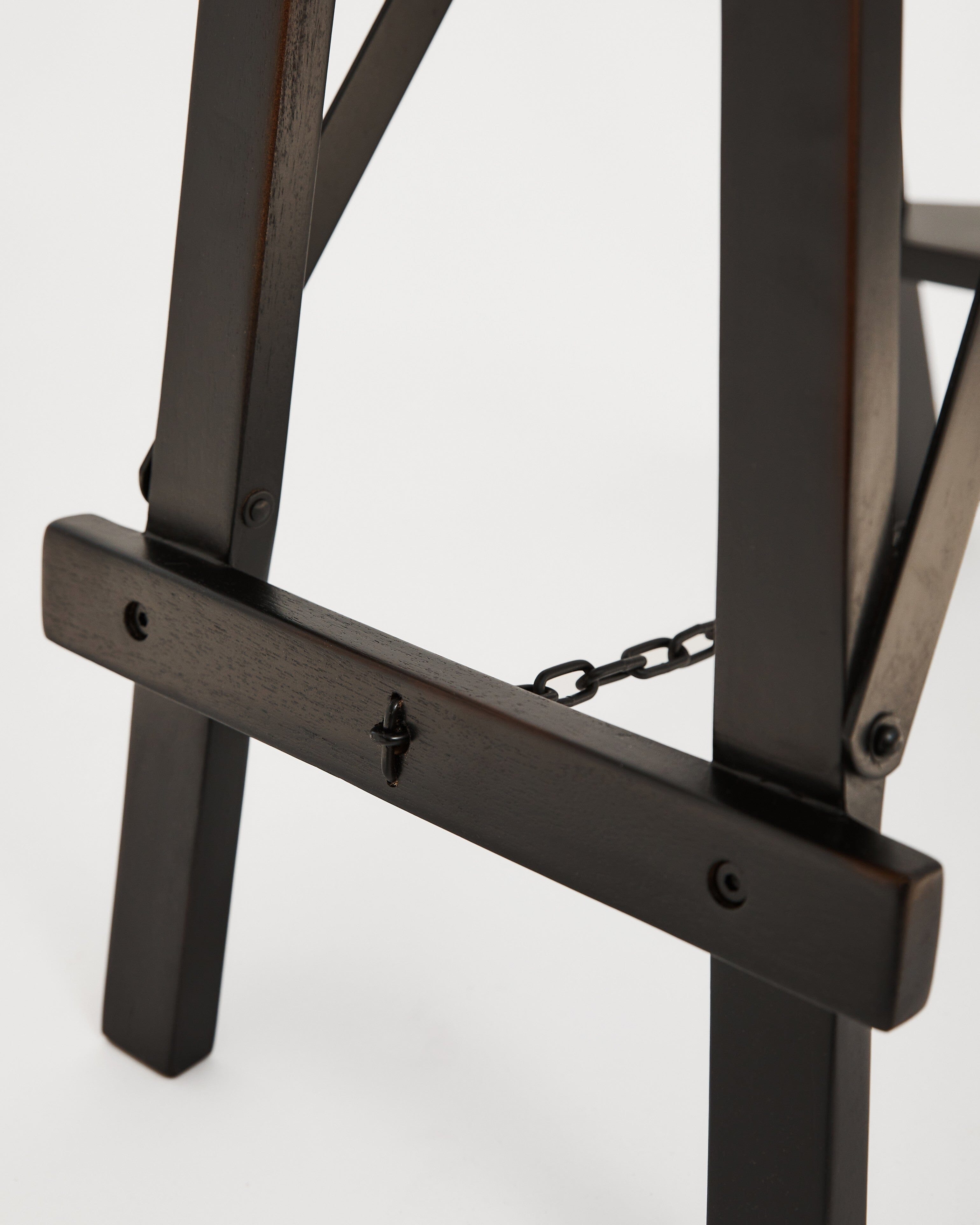 Bravo Step Ladder - Mahogany Ladder Foldable - Larkwood Furniture