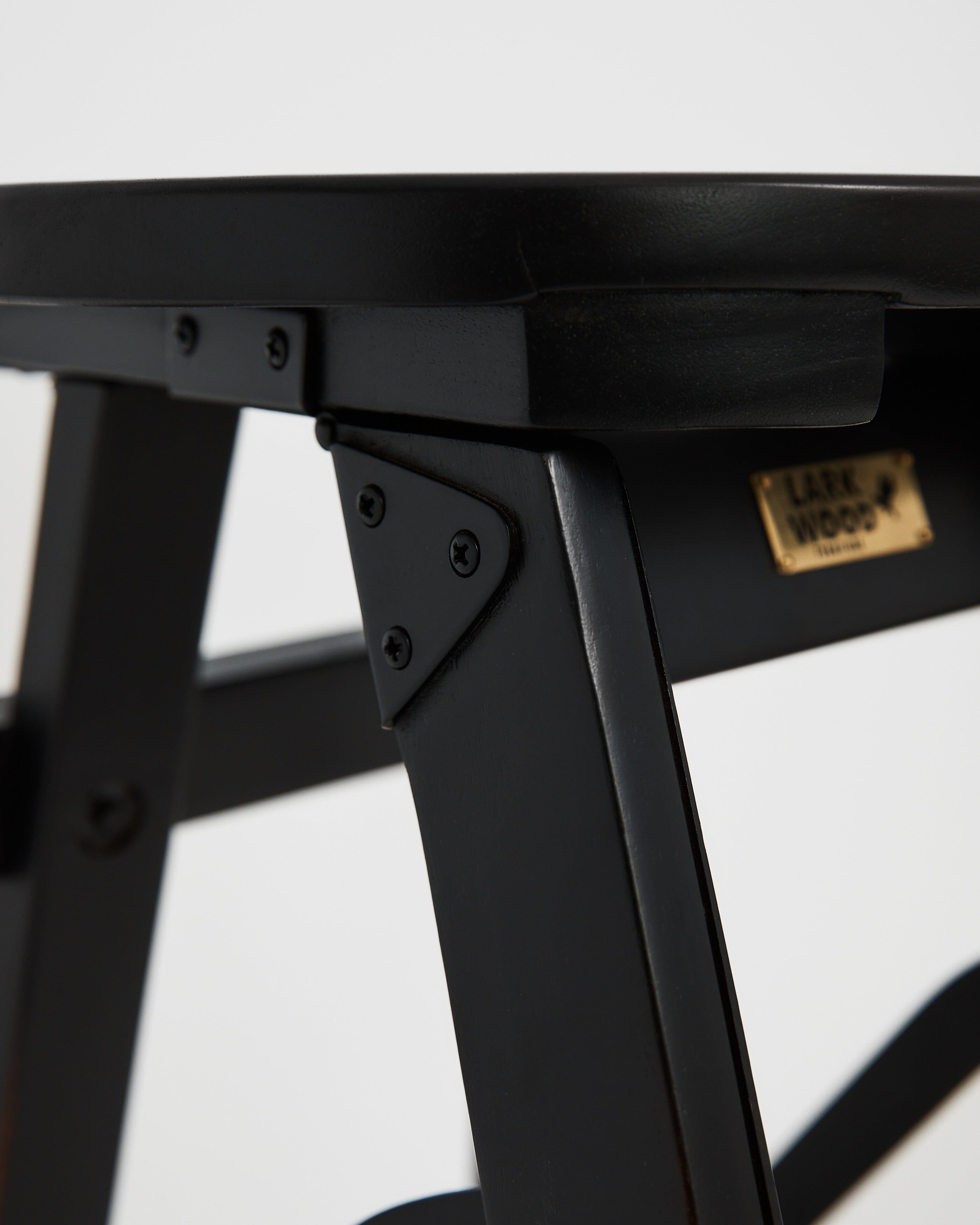Bravo Step Ladder - Teak Chair Foldable - Larkwood Furniture