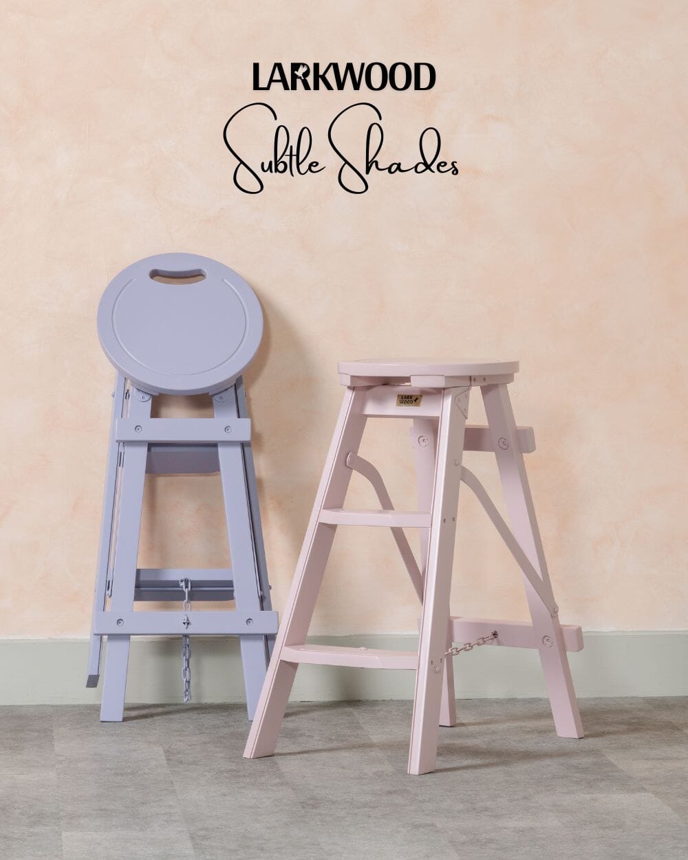 Bravo Step Ladder - Stool - Wooden Step Ladder - Larkwood Furniture