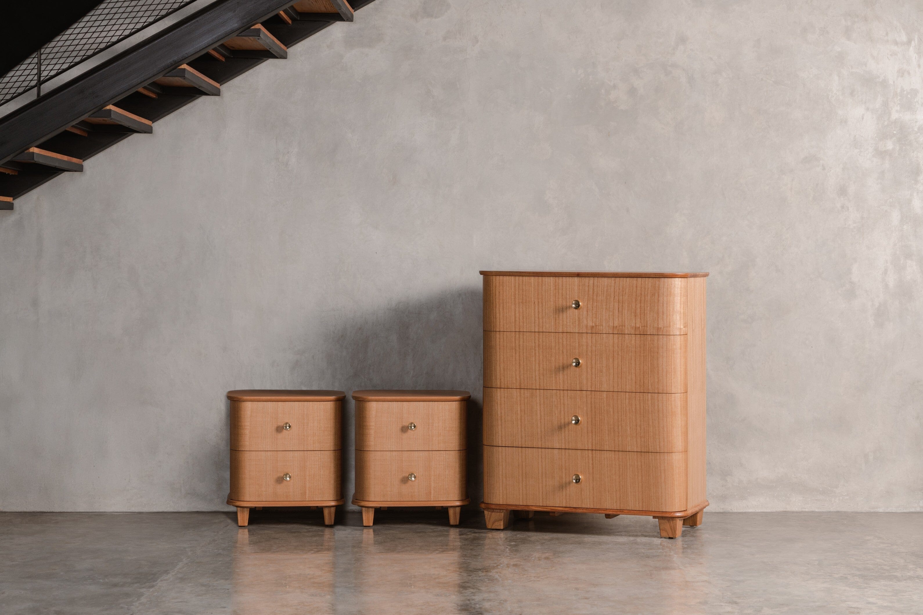 Carmellia Tall Chest of 4 Drawers