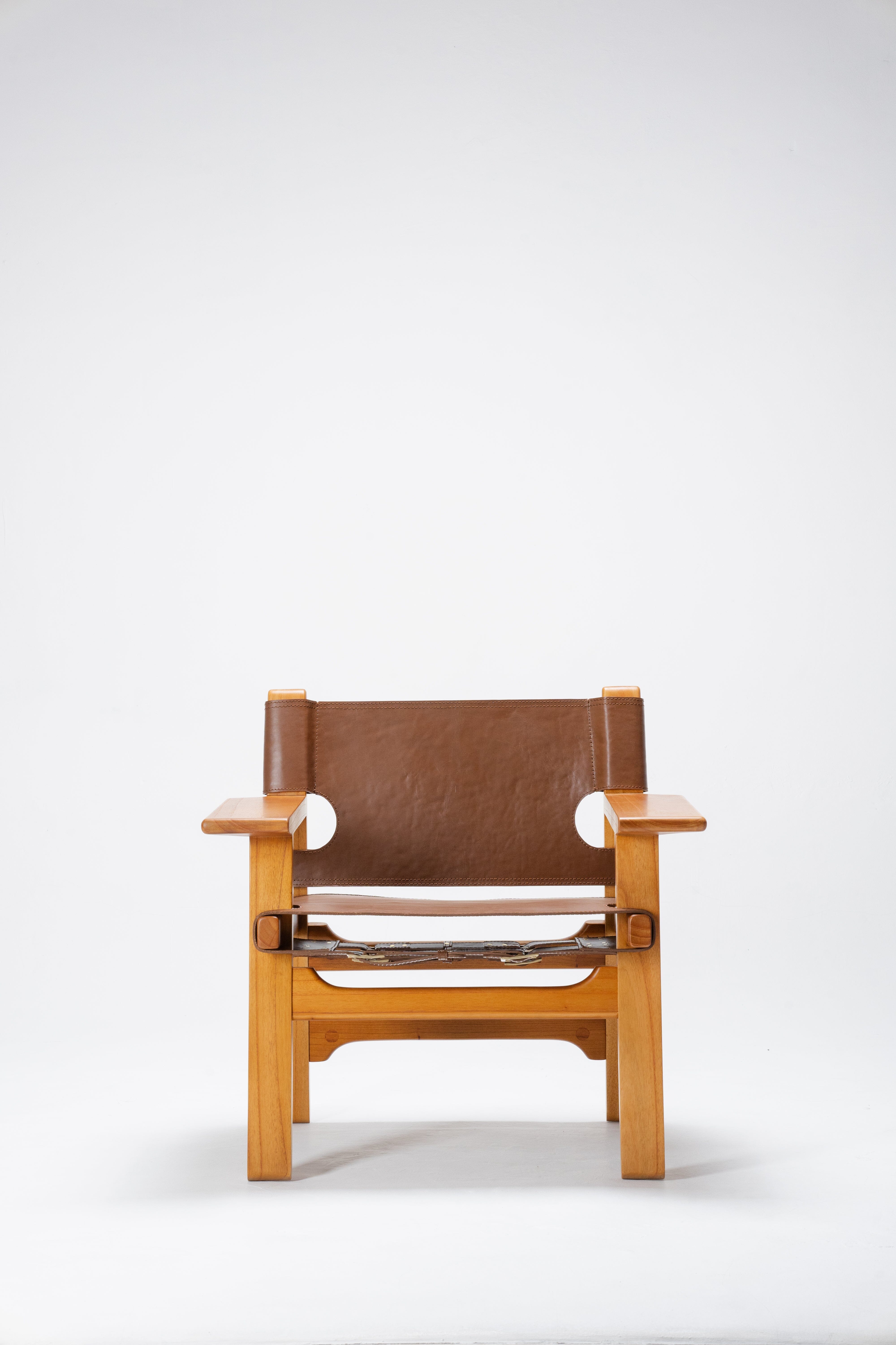 Castille Relaxing Armchair - brown leather chairs - Larkwood Furniture
