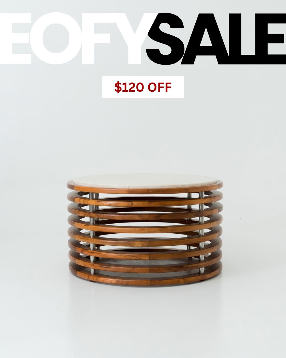 Catania Outdoor Marble Table