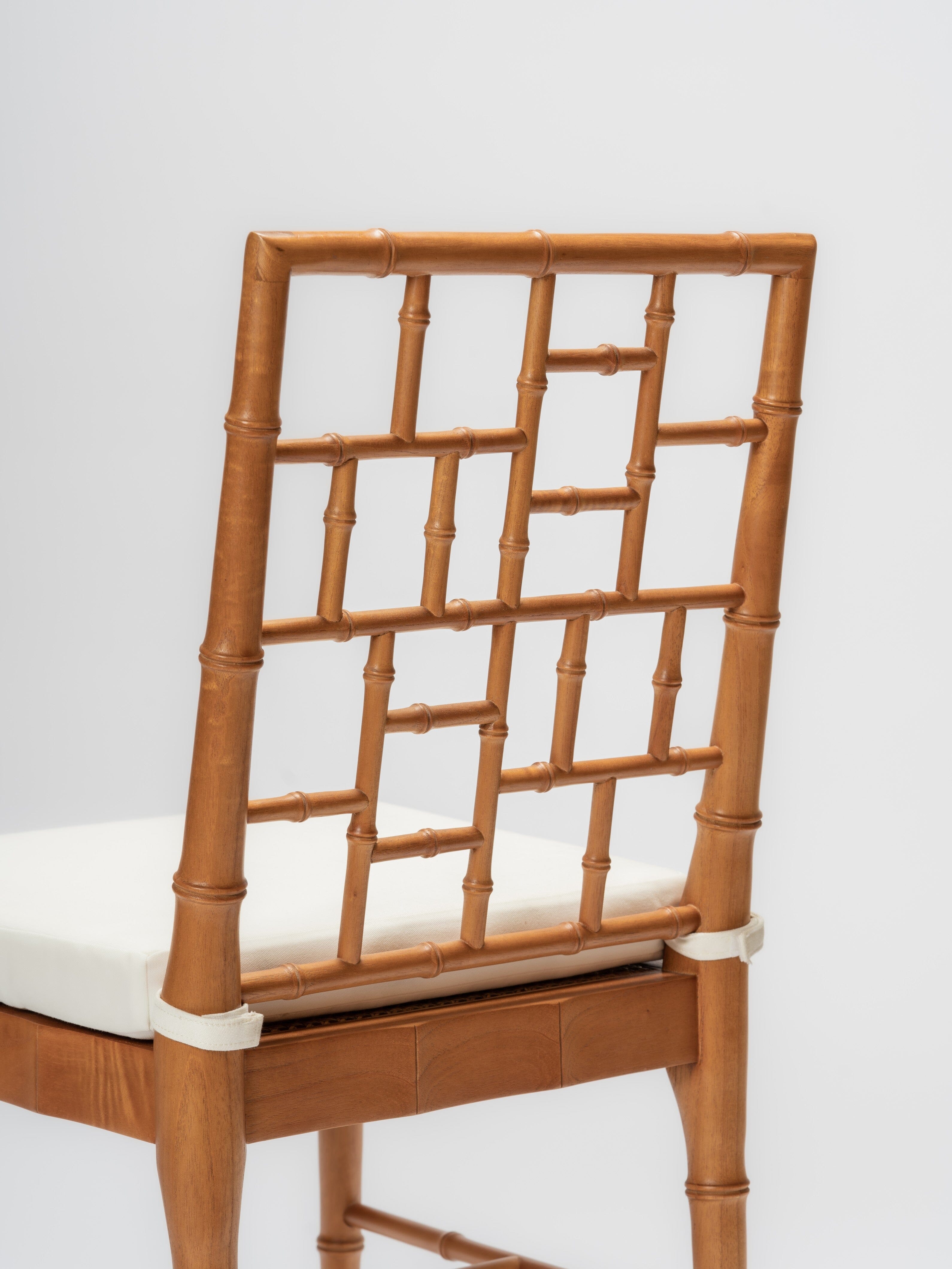 Chinese Chippendale Dining Chair - chairs dining wood - Larkwood Furniture