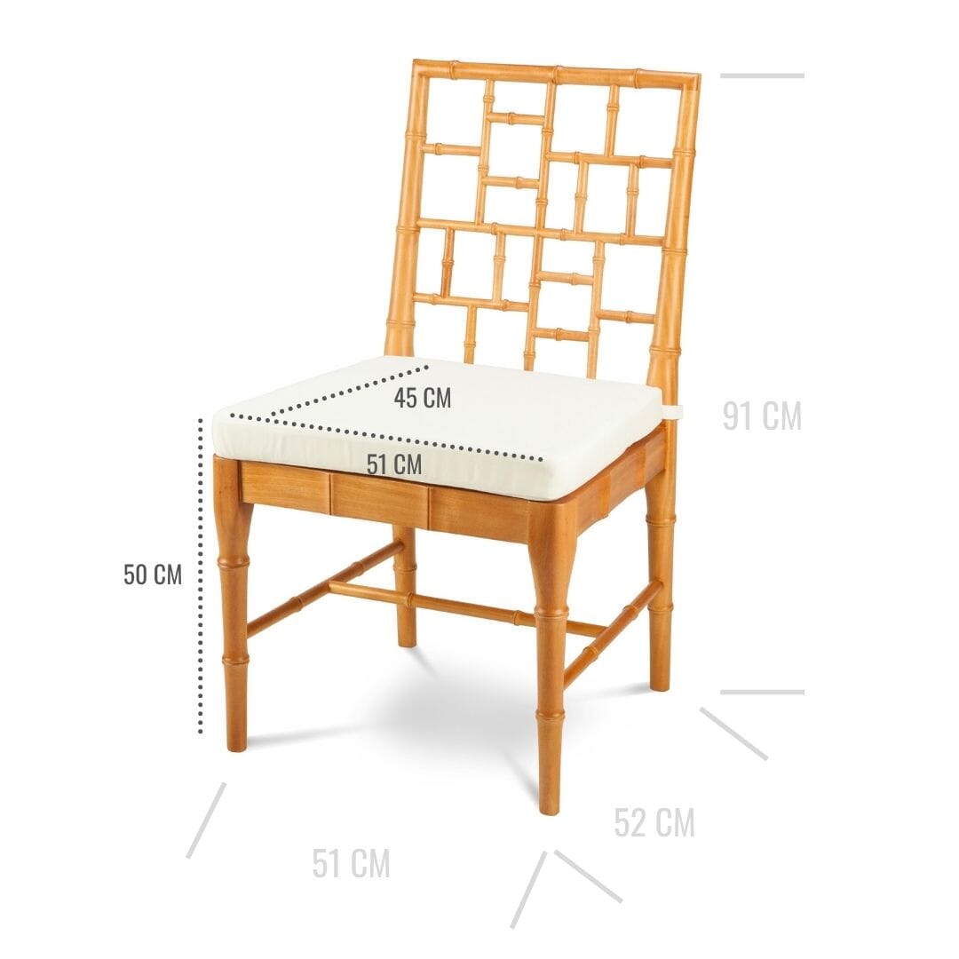 Chinese Chippendale Dining Chair - dining chairs australia - Larkwood Furniture