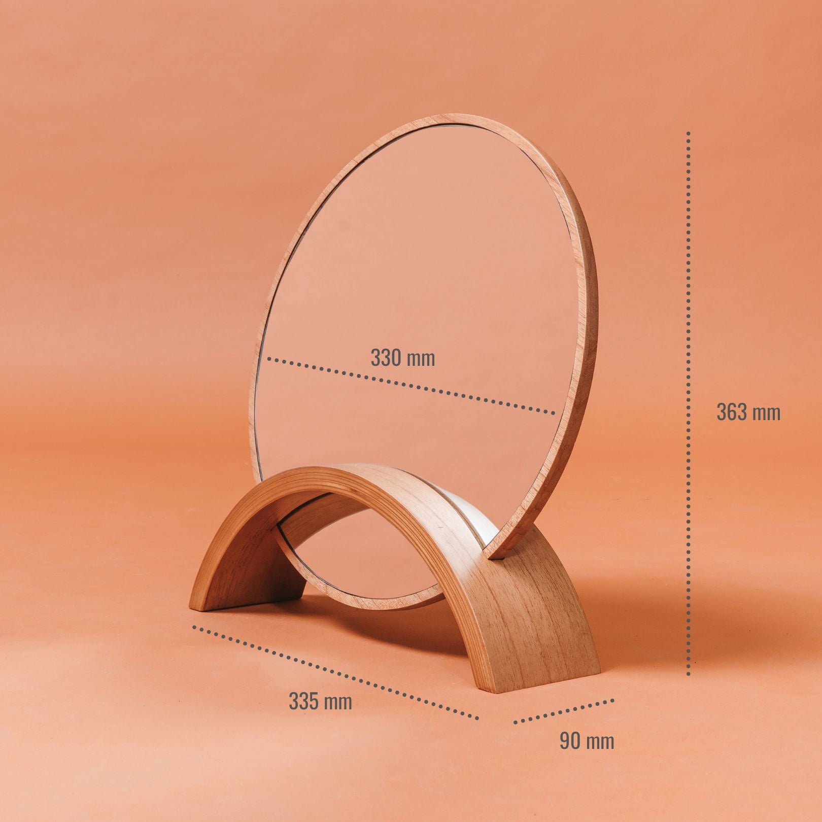 Cocktail Mirror - decorative mirror - Larkwood Furniture