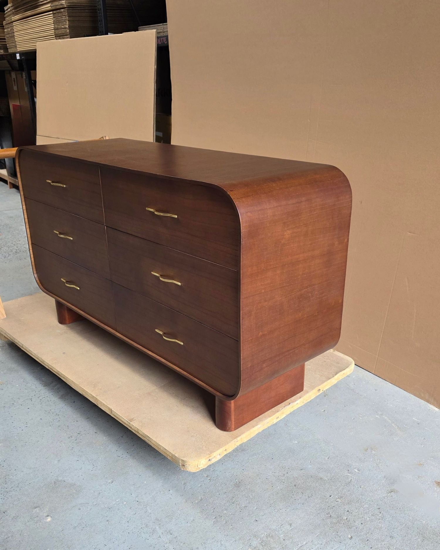 EX DISPLAY Marguerite Chest of 6 Drawers
