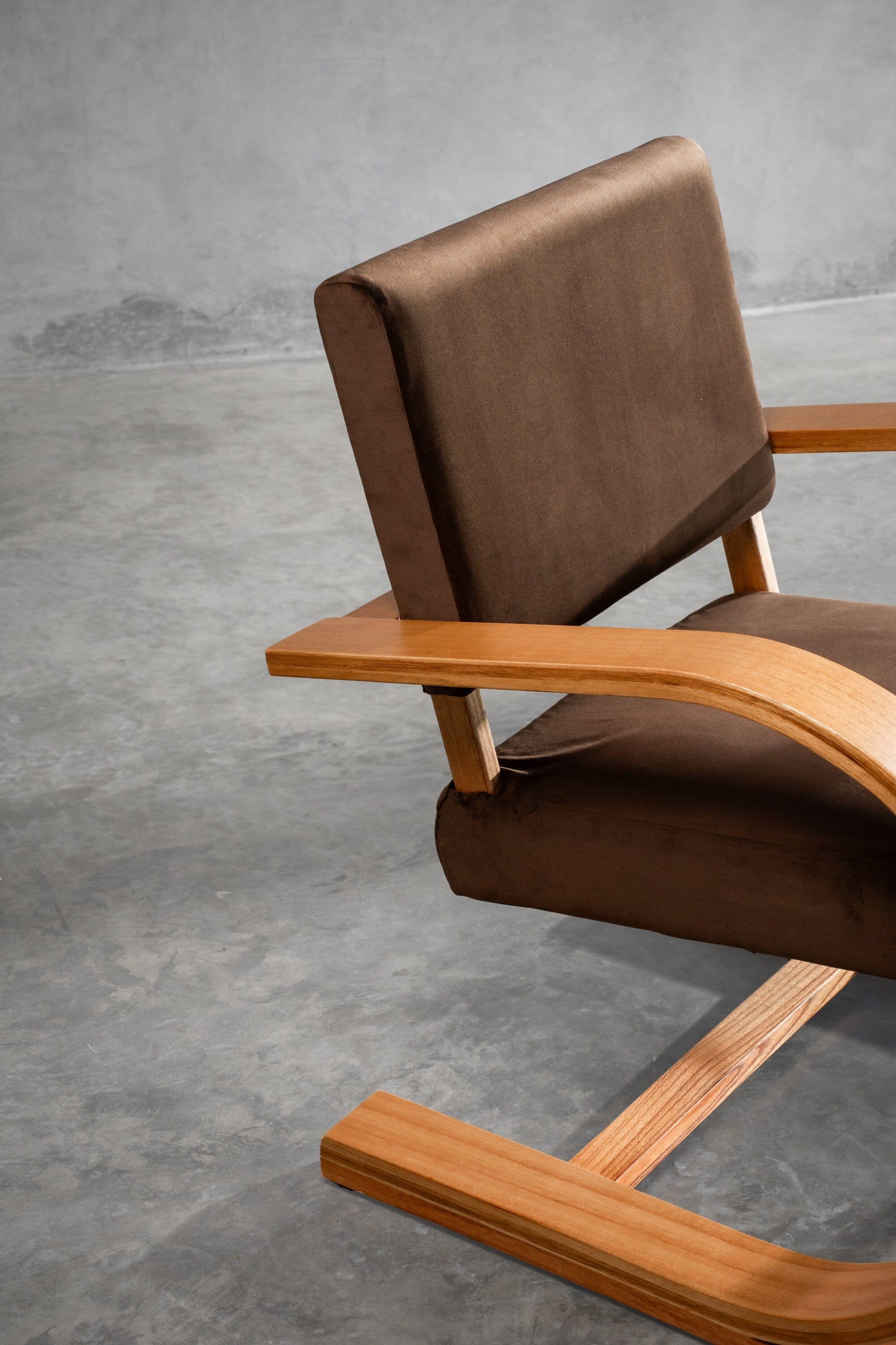 french modernist armchair - comfy armchair - larkwood furniture