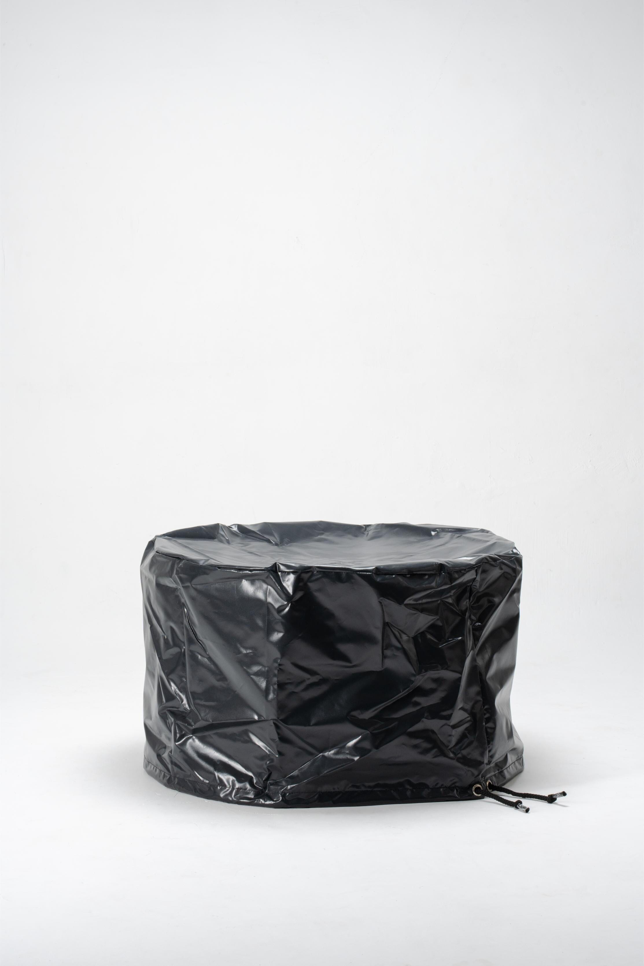 black weather proof cover for coffee table