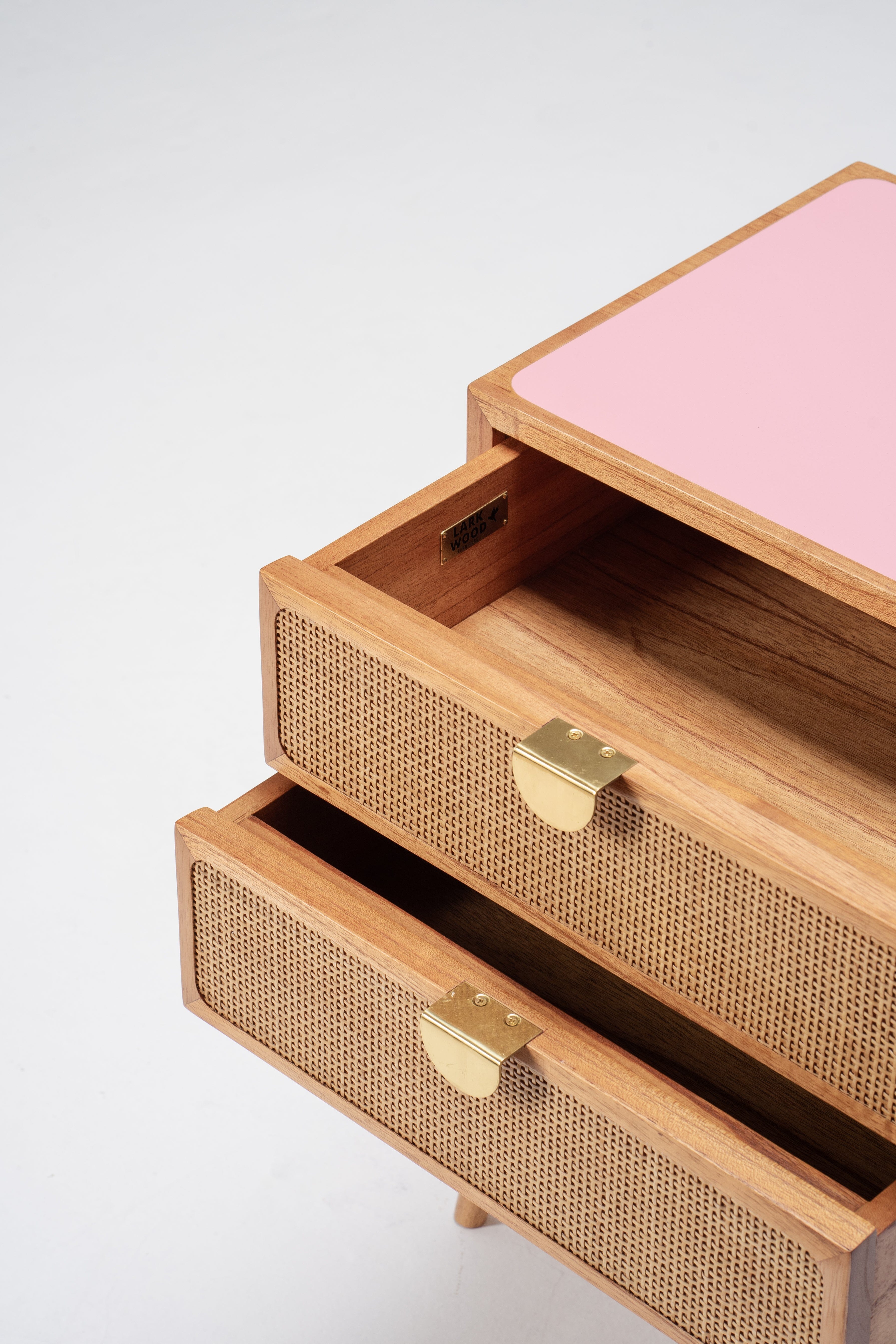 Lagos Bedside - closet storage - Larkwood Furniture