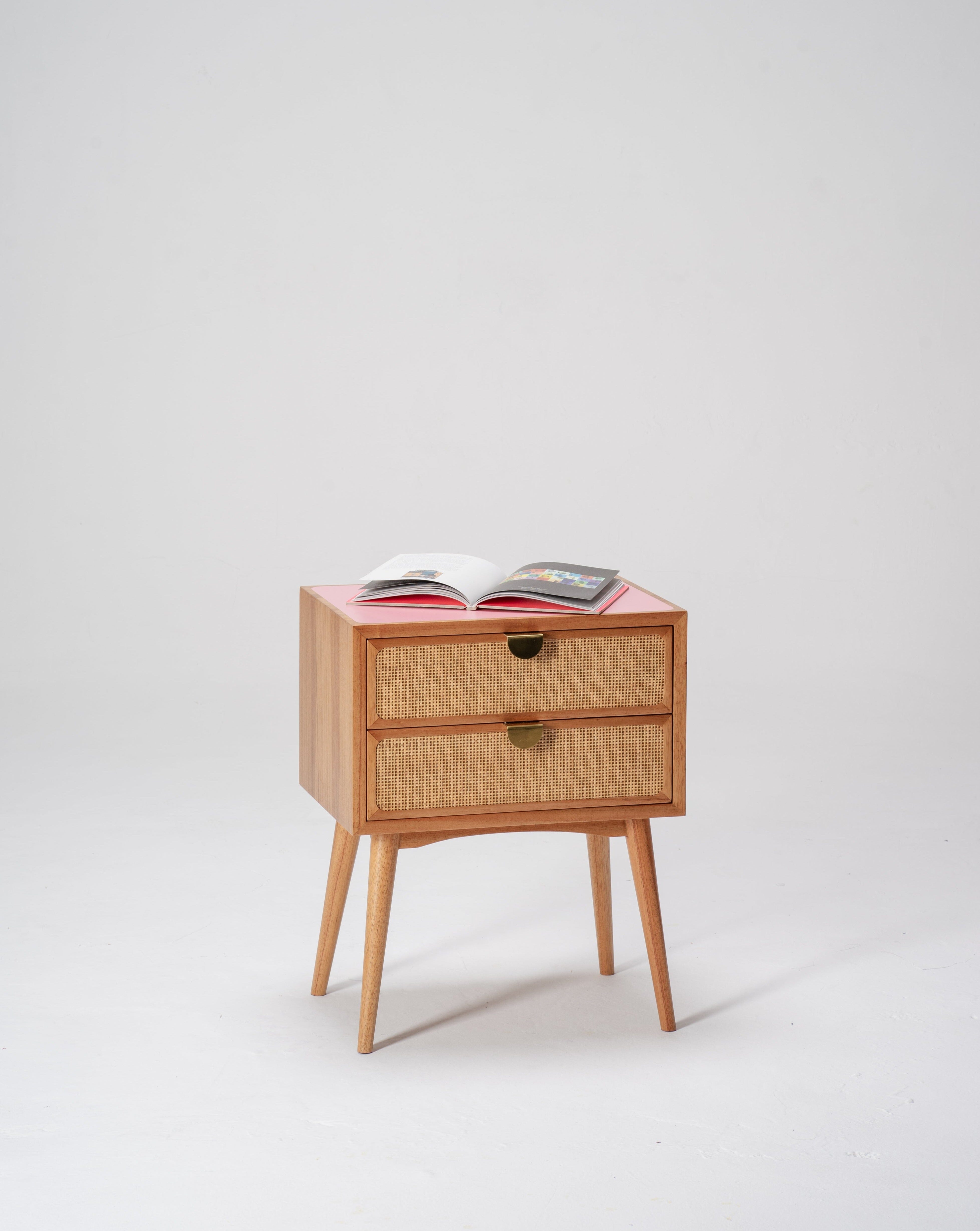 Lagos Bedside - bedroom storage furniture - Larkwood Furniture