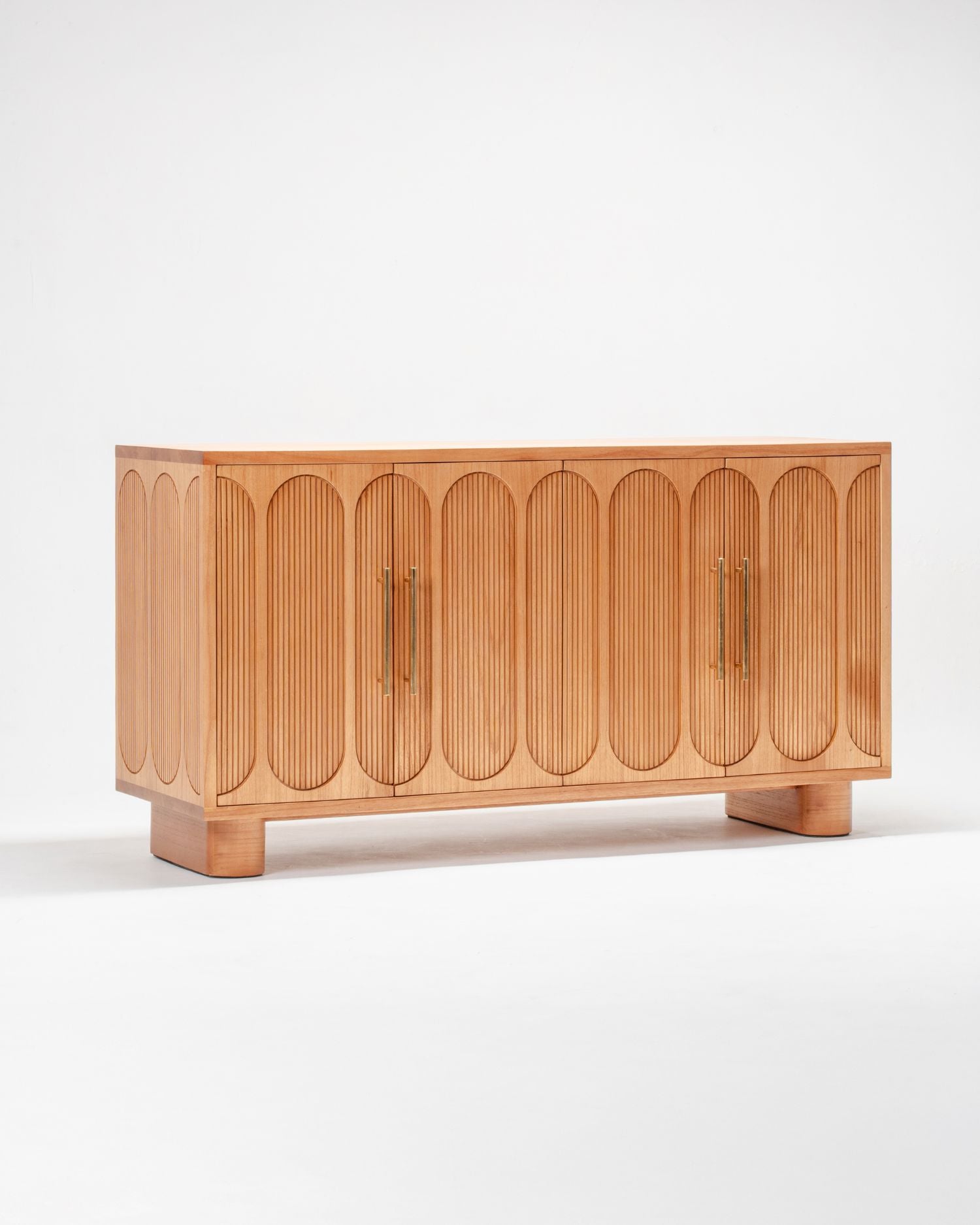 light timber high quality credenza