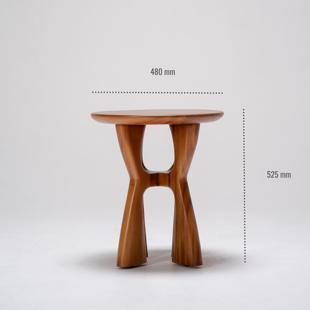 Maldivian Side Table - wooden table coffee - Larkwood Furniture