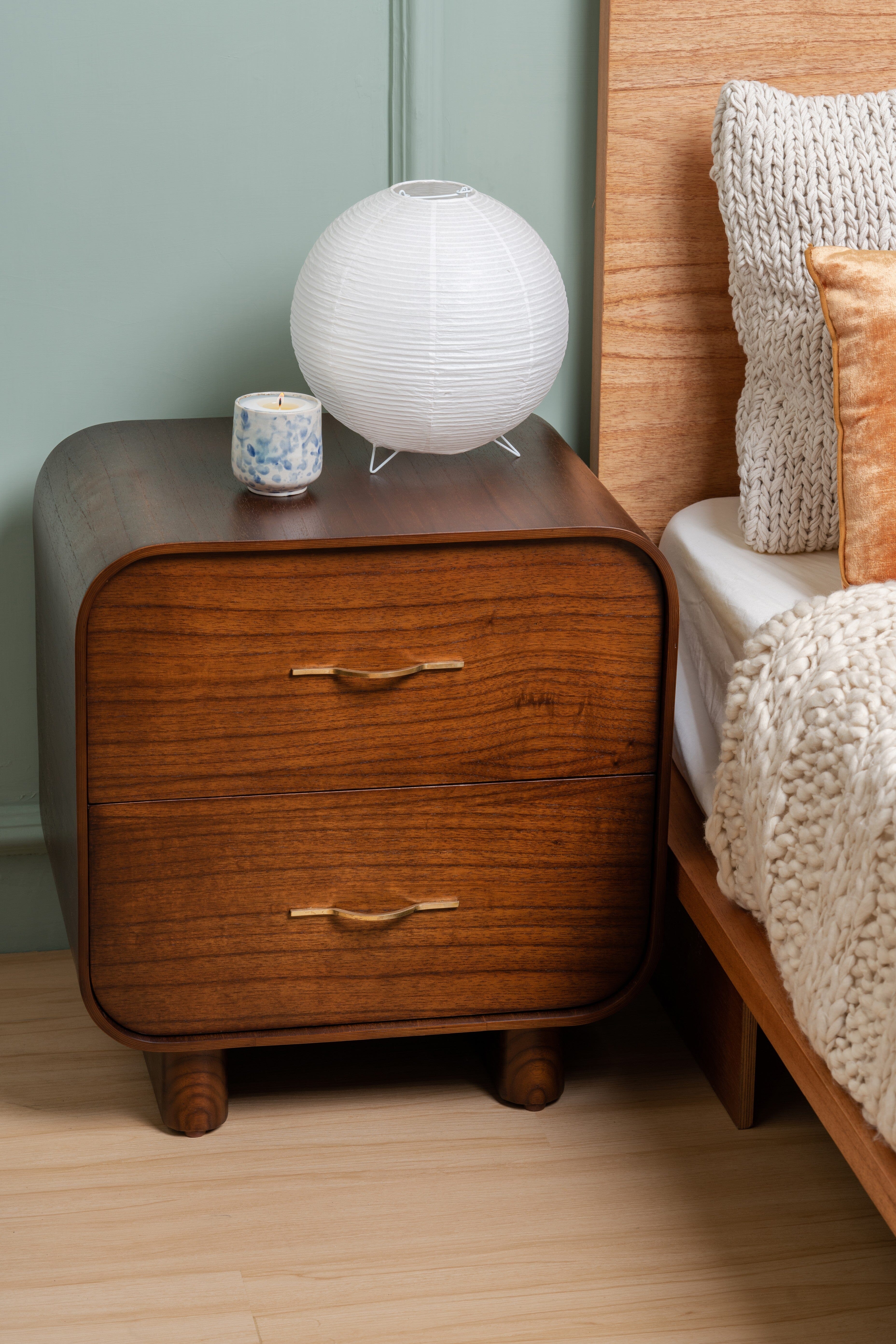 Marguerite Bedside - Wooden Bedside - Larkwood Furniture