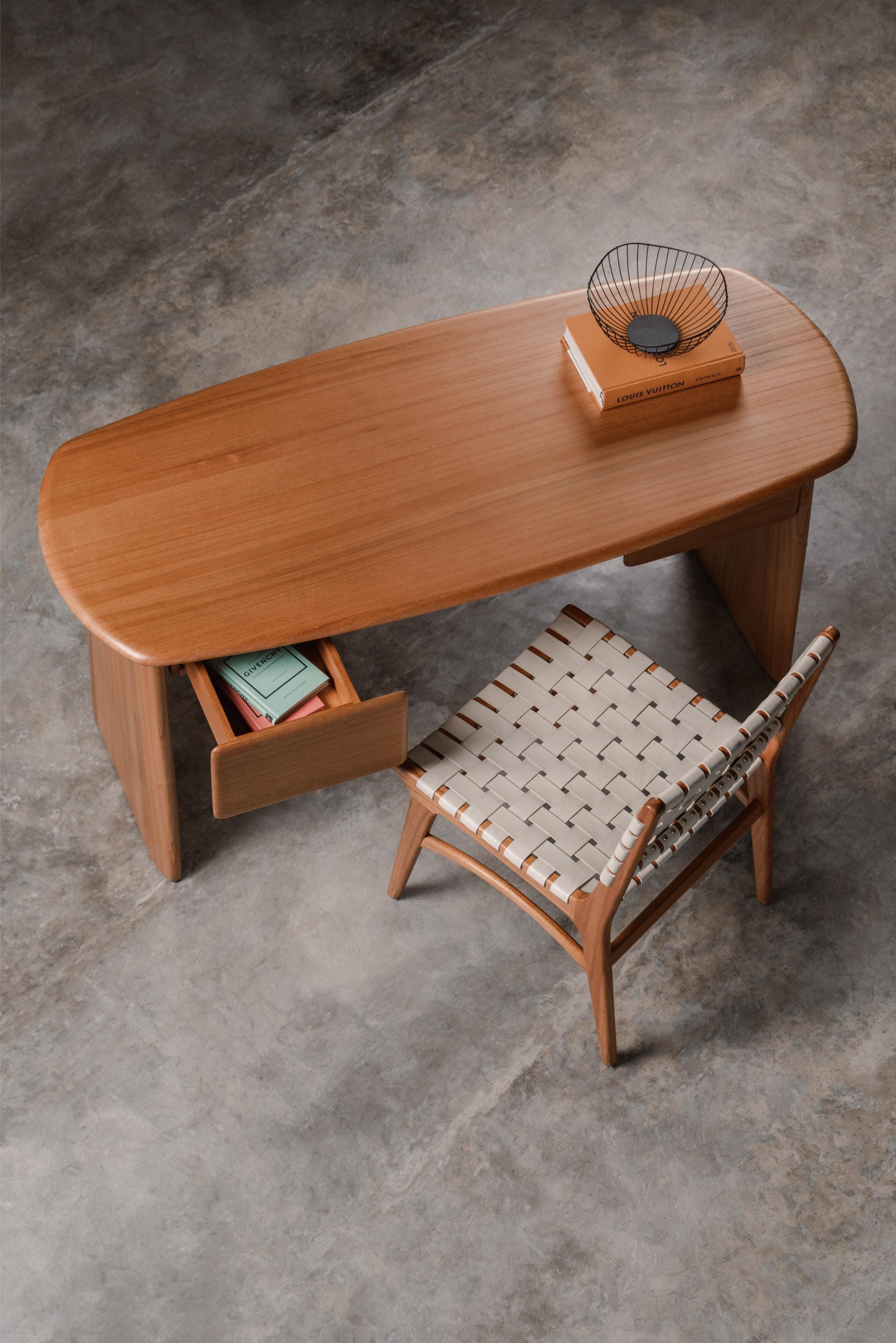Monaco Solid Wood Desk 1.5m
