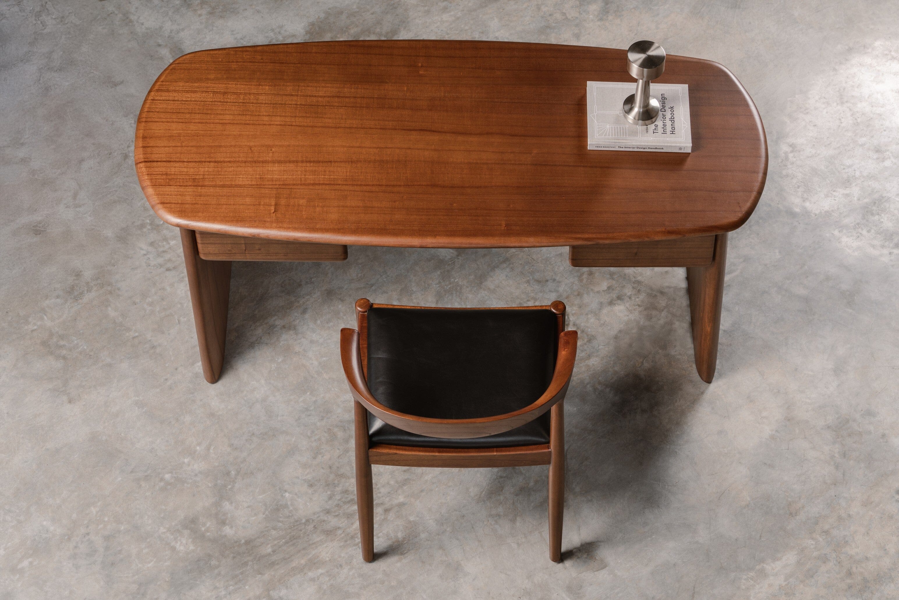 drawer under desk, wooden home office desk