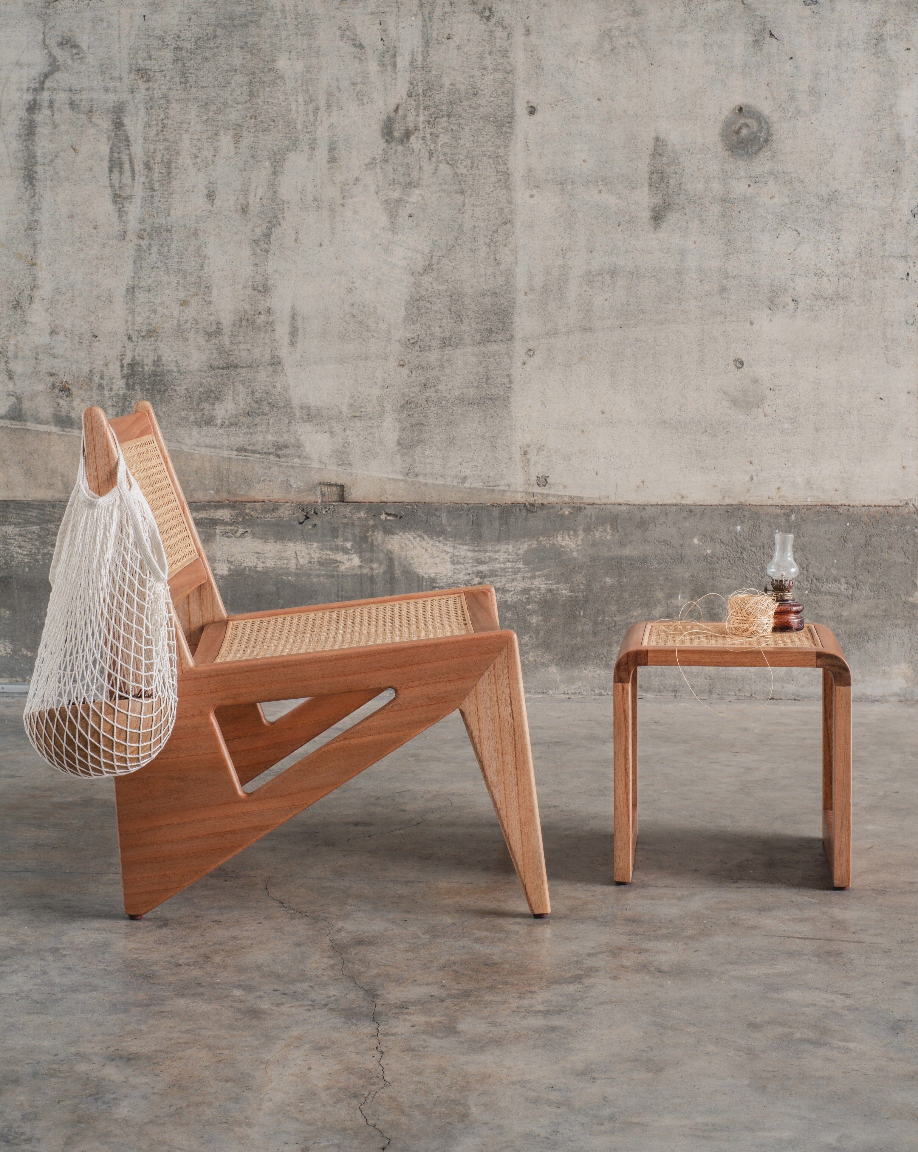 Nimoi Cube solid table - cube side tables - Larkwood Furniture