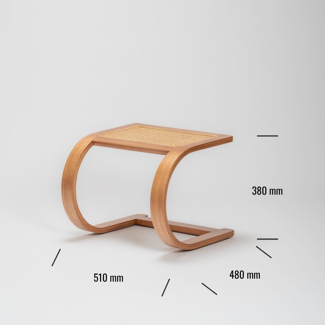 Parisian Side Table - wooden tables - Larkwood Furniture