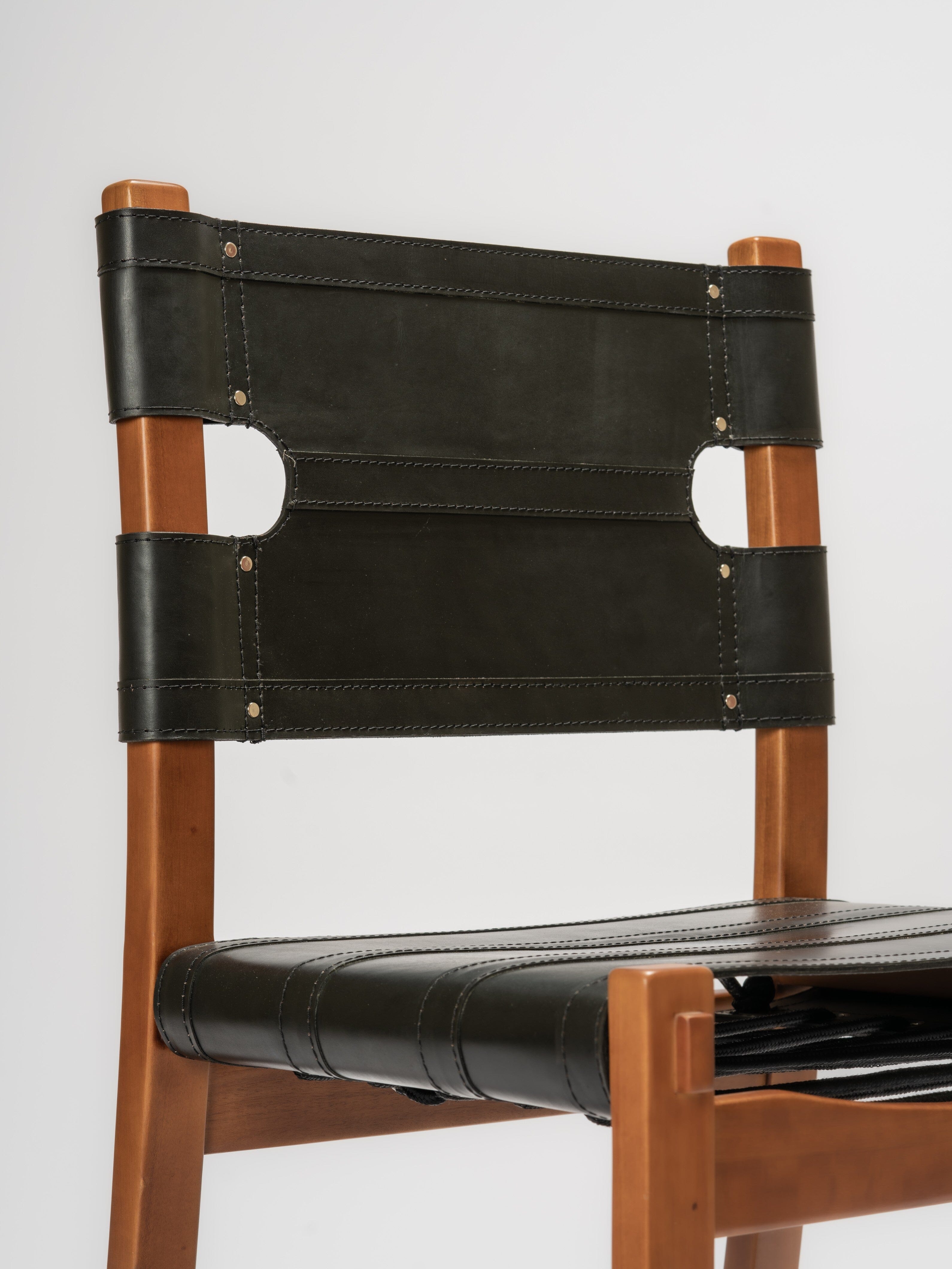 Royce Chair Full Grain - wooden room chairs - Larkwood Furniture