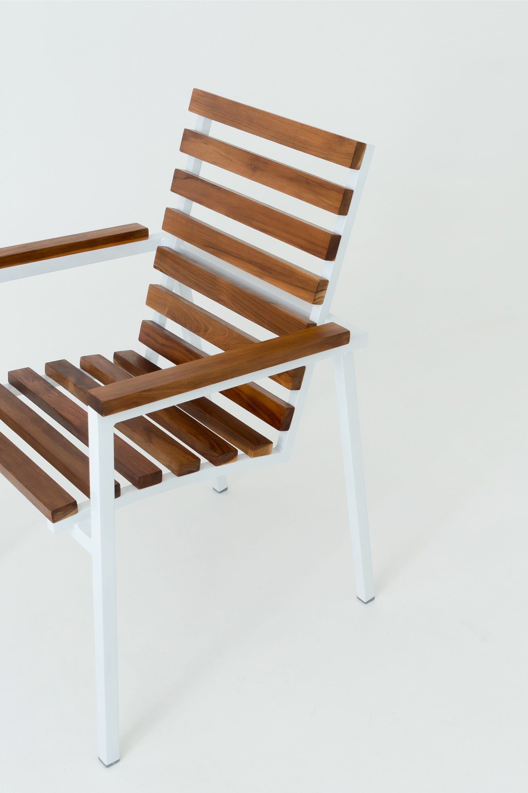Sahani Outdoor Deck Chair - teak wooden chairs - Larkwood Furniture