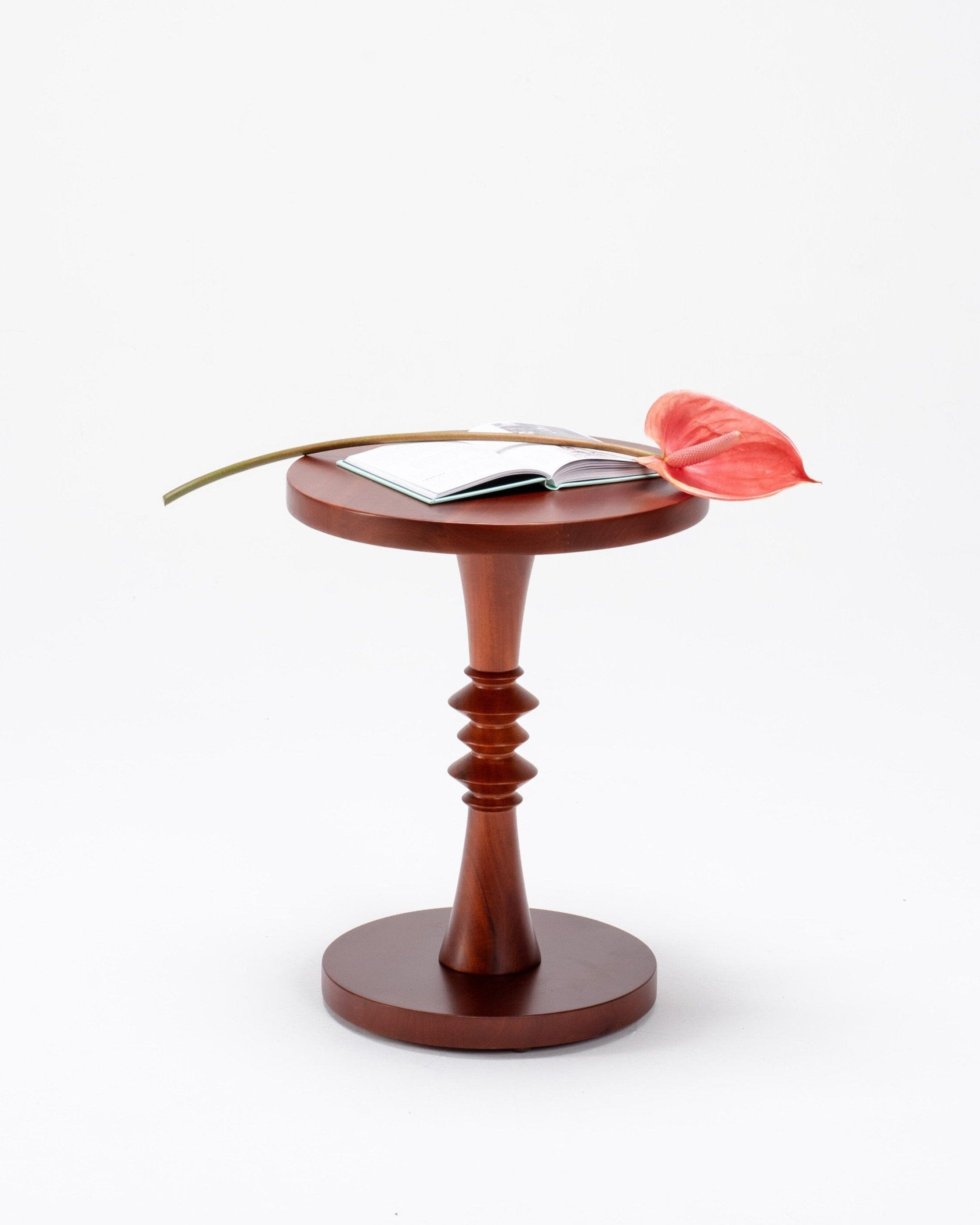 Living Room Side Table - Small Sculptural Side Table - Larkwood Furniture