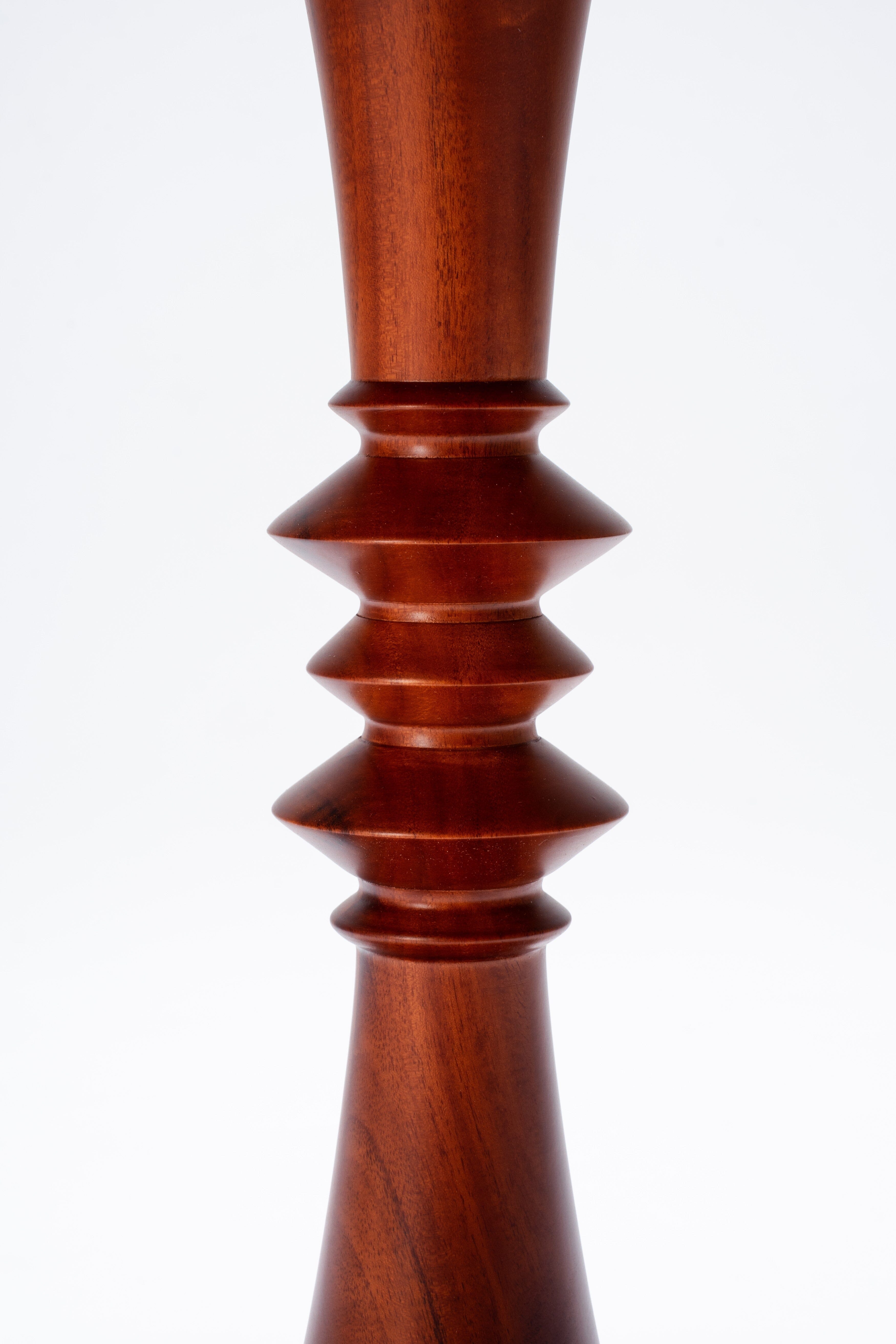 Round wood Side Table - Larkwood Furniture