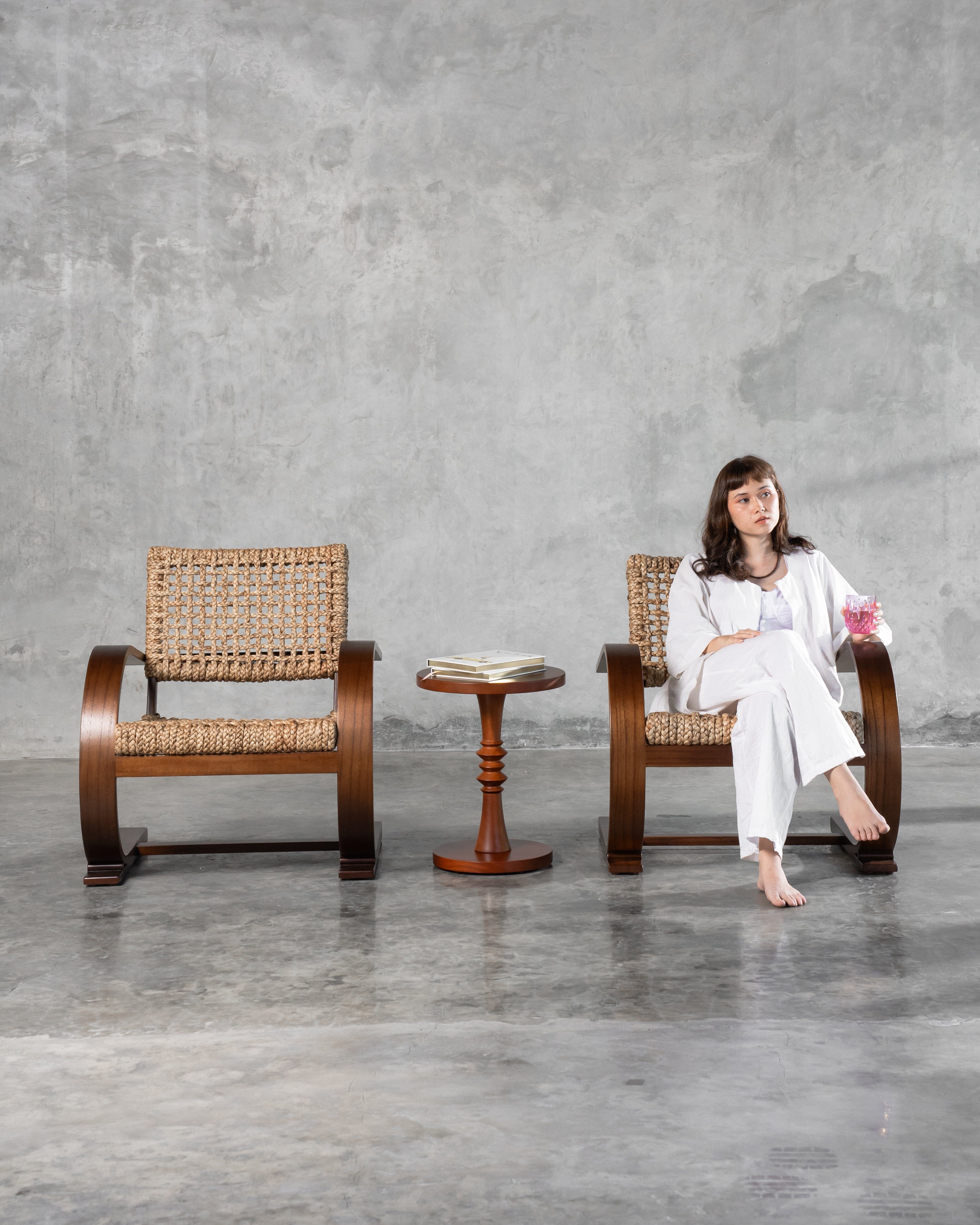 Small Sculptural Side Table