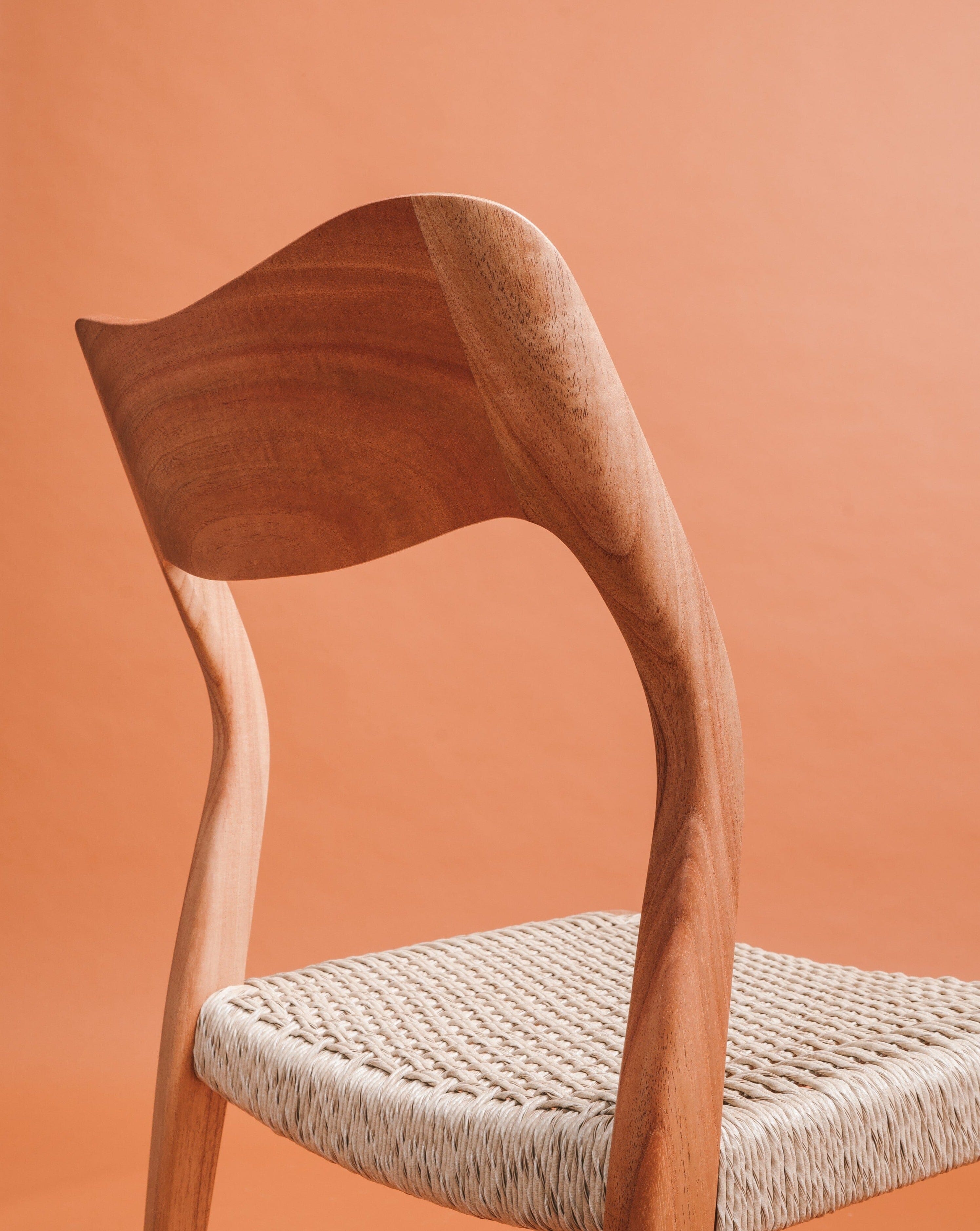 St Claire Chair - woven dining chair - Larkwood Furniture