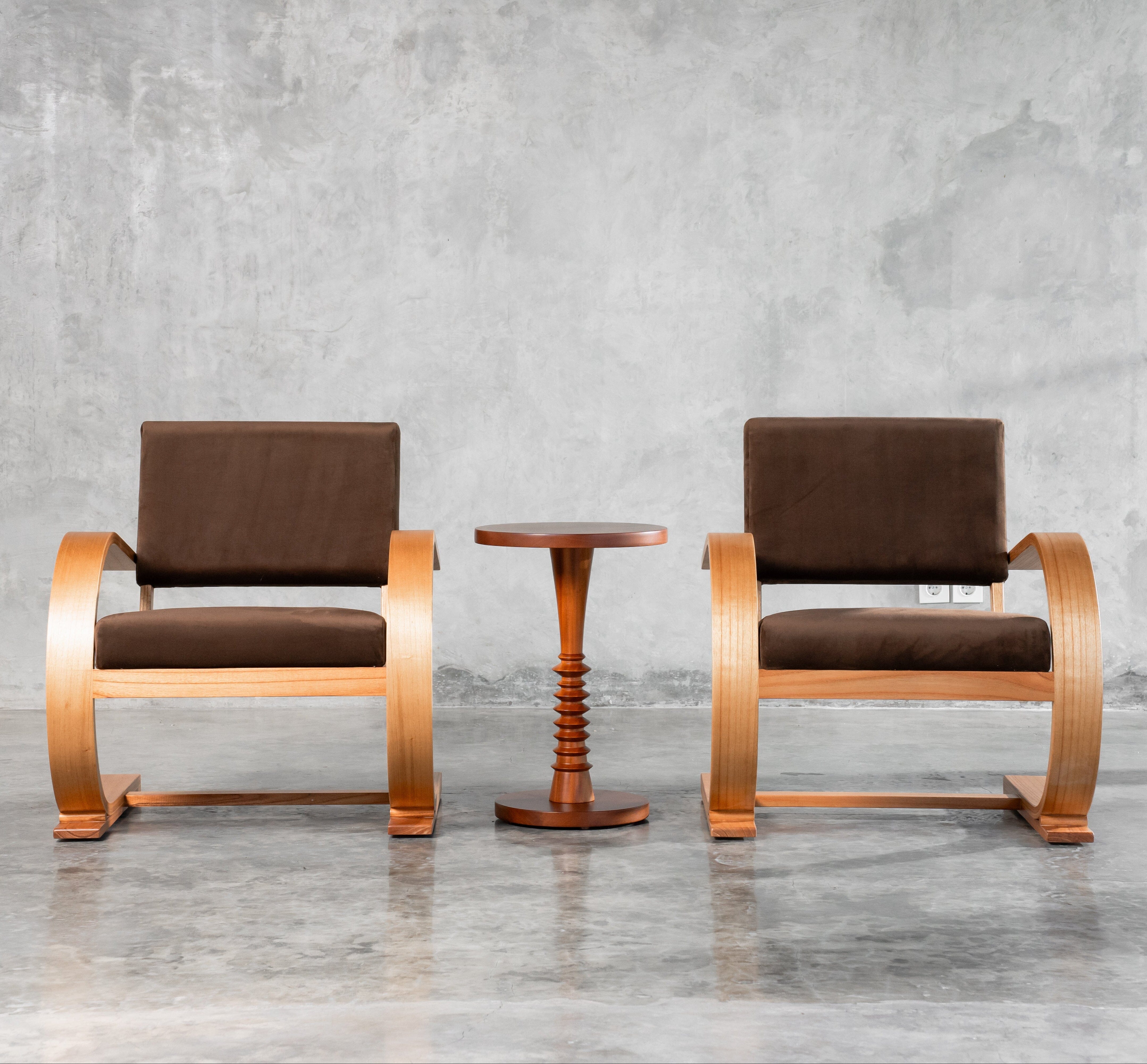 Tall Sculptural Side Table