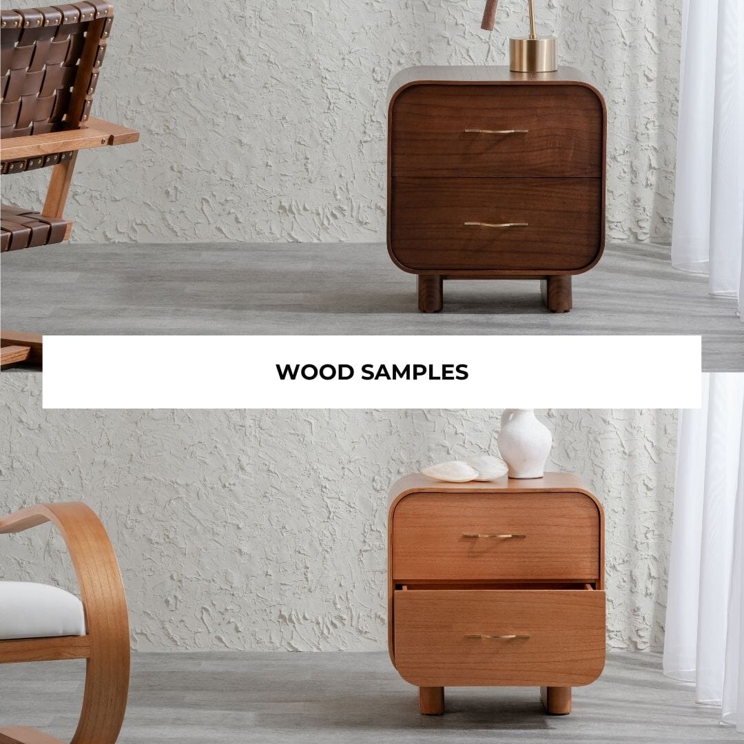 Wood Samples for Marguerite and French Armchair