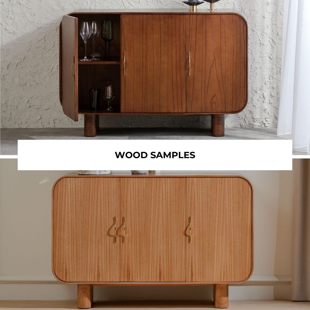 Wood Samples for Marguerite Storage Console
