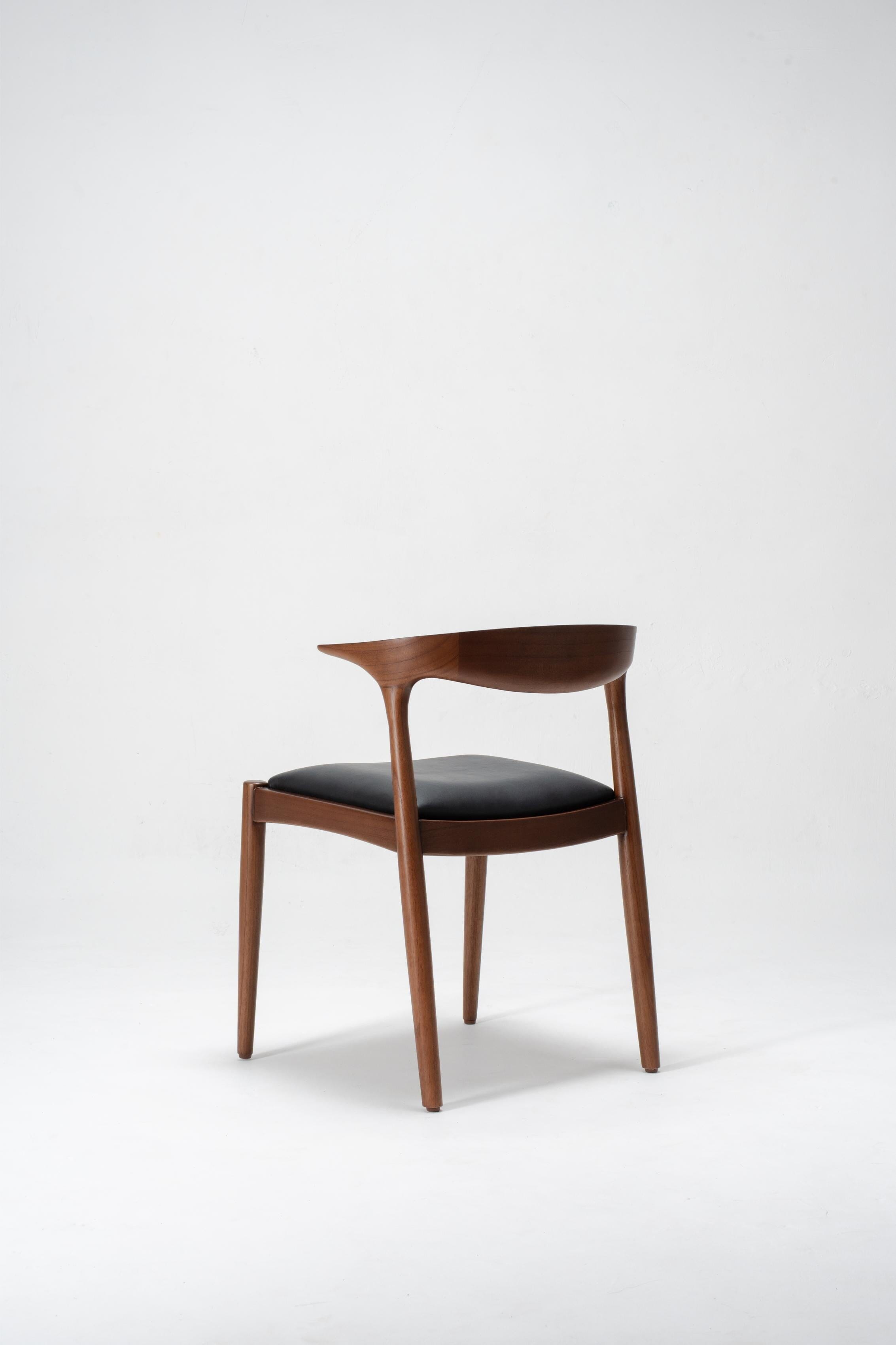 Black Leather Dining Chairs