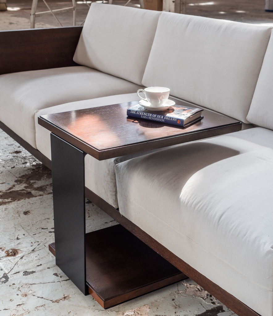 Ballerine Slide Table -  Rectangle Mahogany Coffee Table - Larkwood Furniture