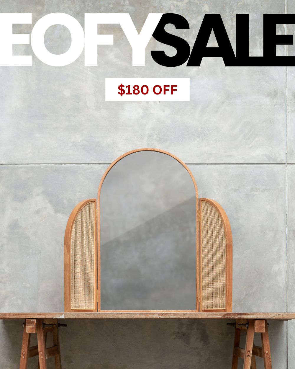 BOBETTE | Dressing Table with Mirror