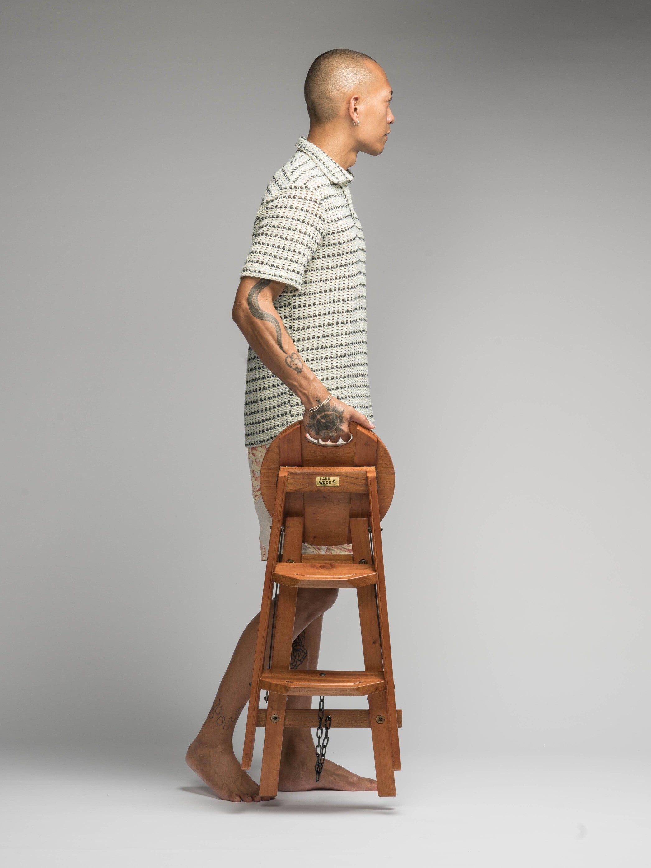 Bravo Step Ladder - Stool - Larkwood Furniture