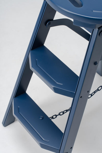 Bravo Stool | Step Ladder | Mahogany & Teak - Deep Shades