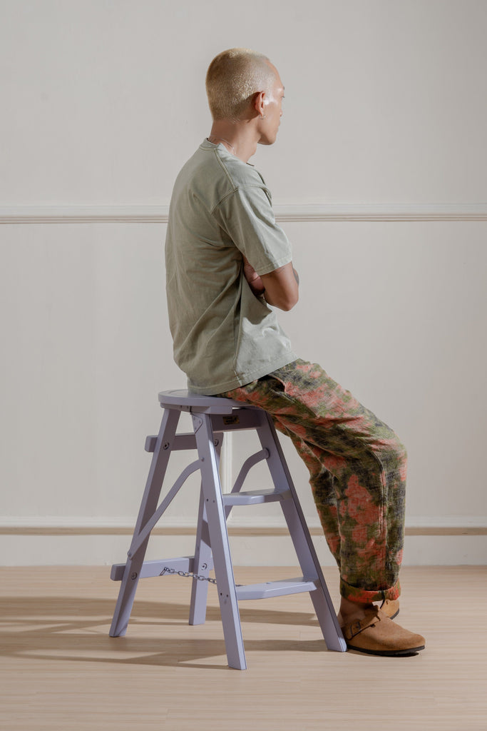 Bravo Step Ladder - Wooden Chair Ladder - Larkwood Furniture
