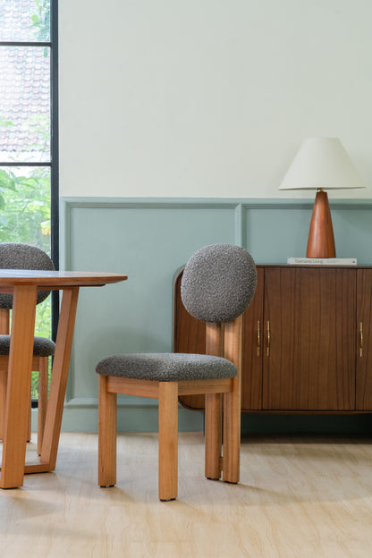 Brooklyn Dining Chair - Mindi Wood Chairs - Larkwood Furniture