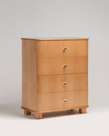 Carmellia Tall Chest of 4 Drawers