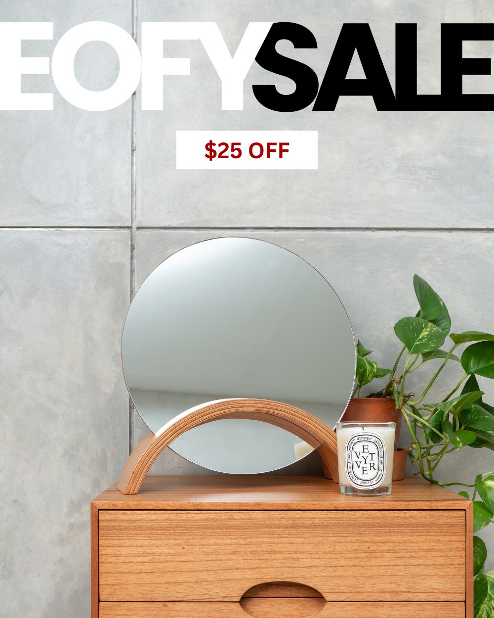 Cocktail Mirror | Dressing Table Mirror