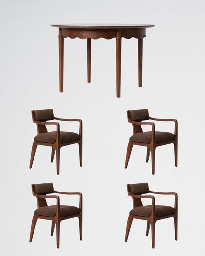 Dining Table and Chair Set A