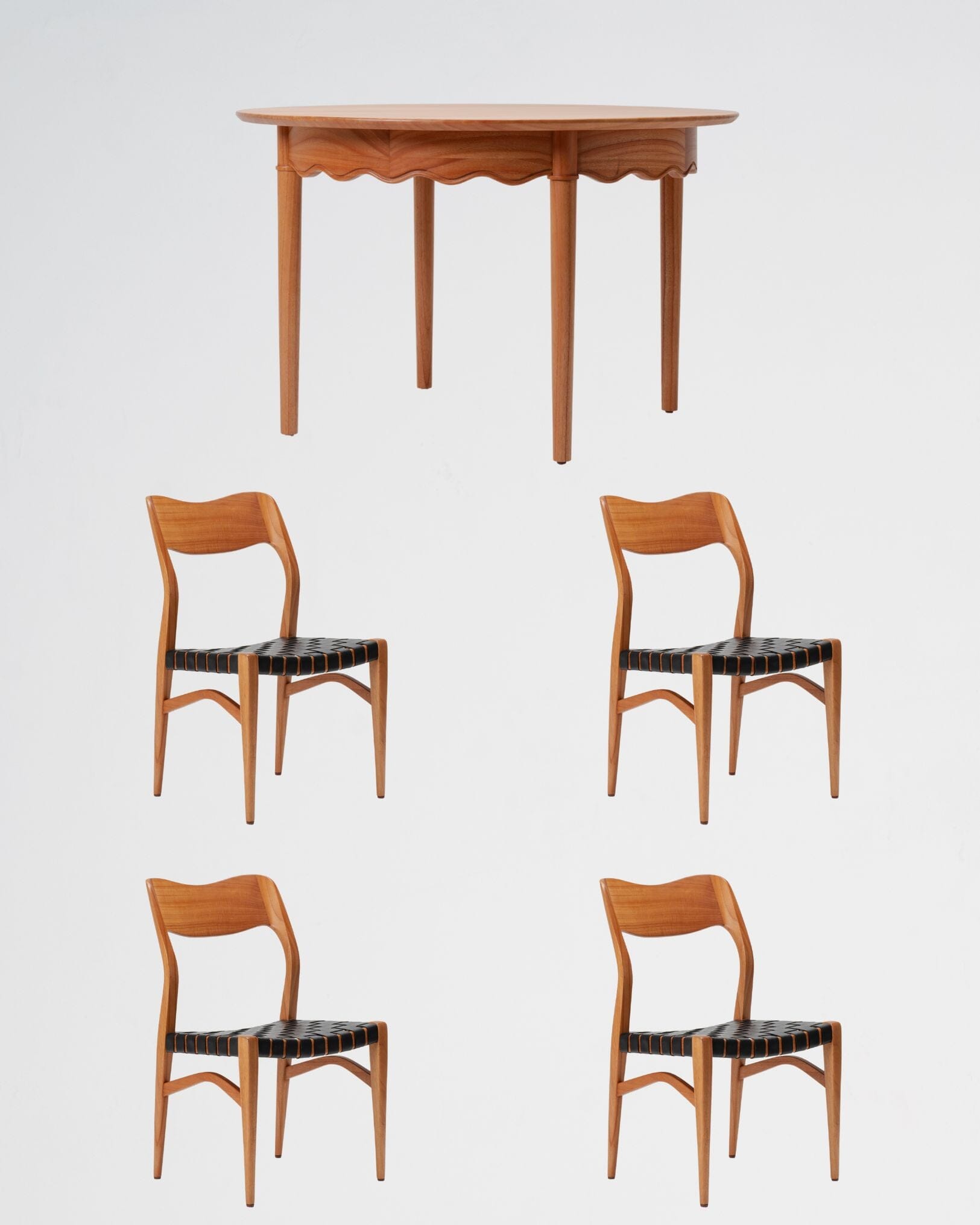 Dining Table and Chair Set D