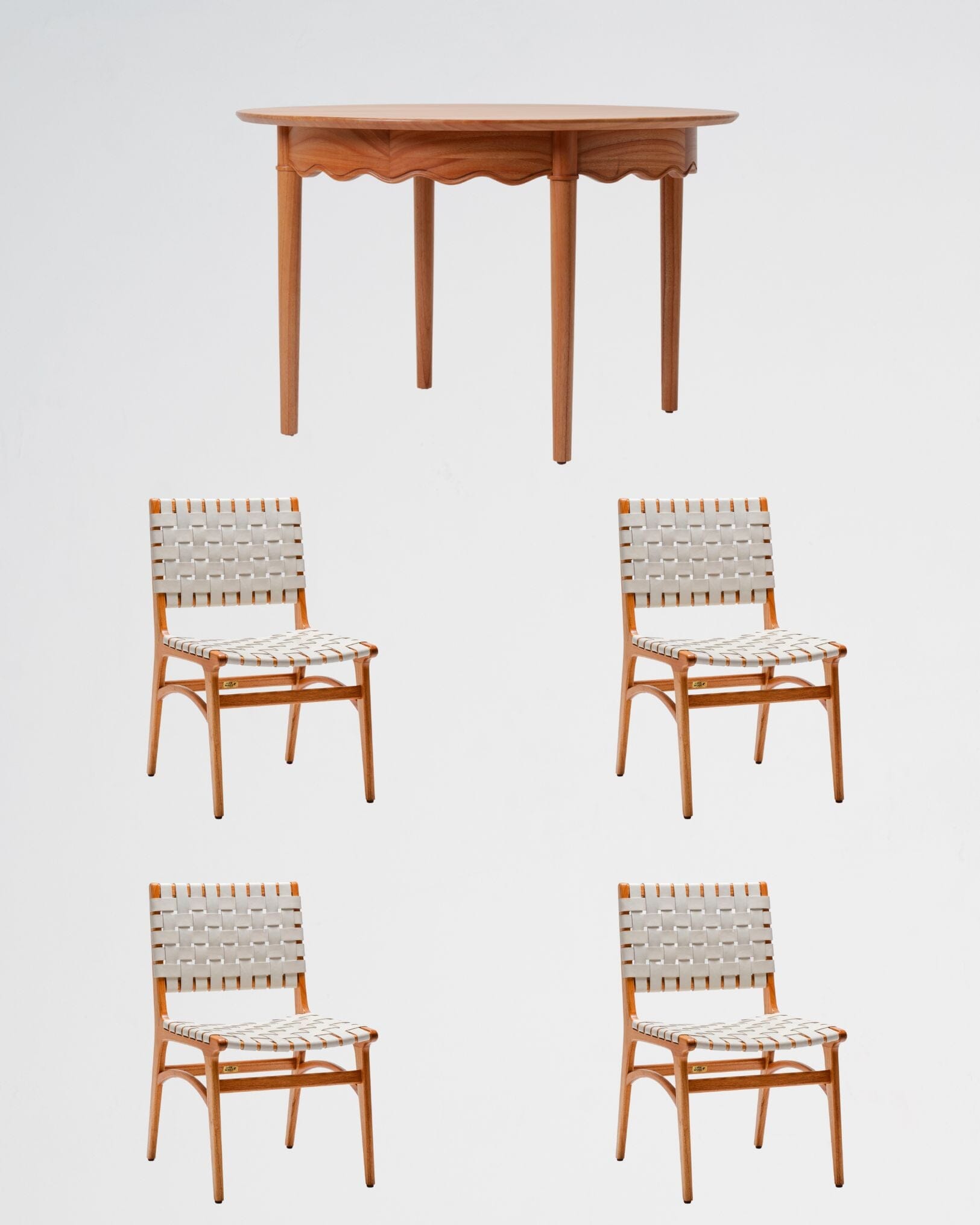 Dining Table and Chair Set E