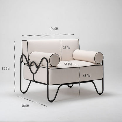 French Riviera Armchair