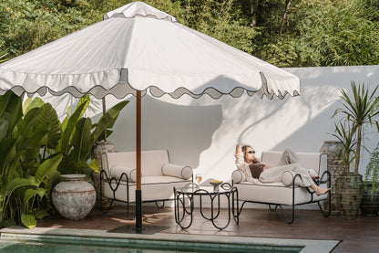 outdoor daybed - outdoor lounge - outdoor setting